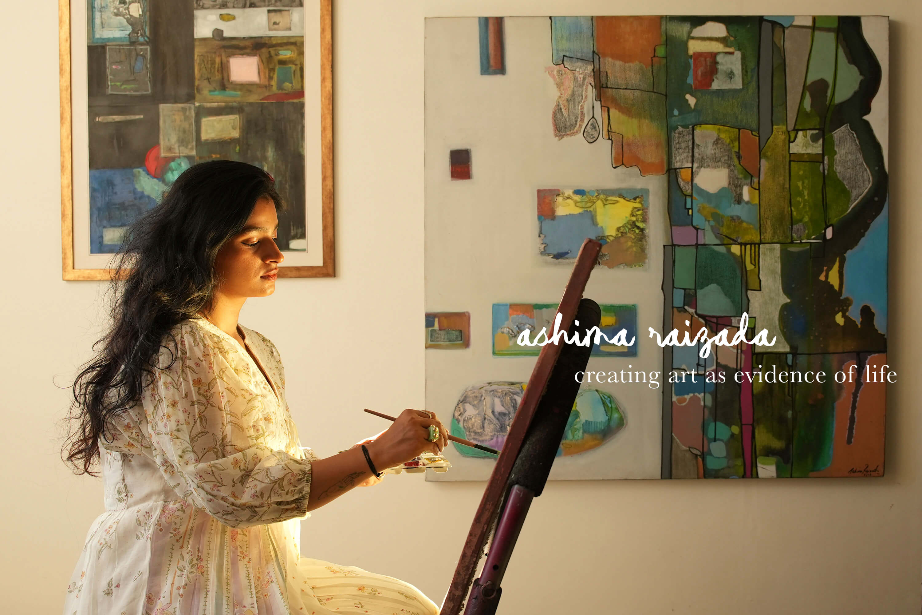 Ashima Raizada, creating art as evidence of life