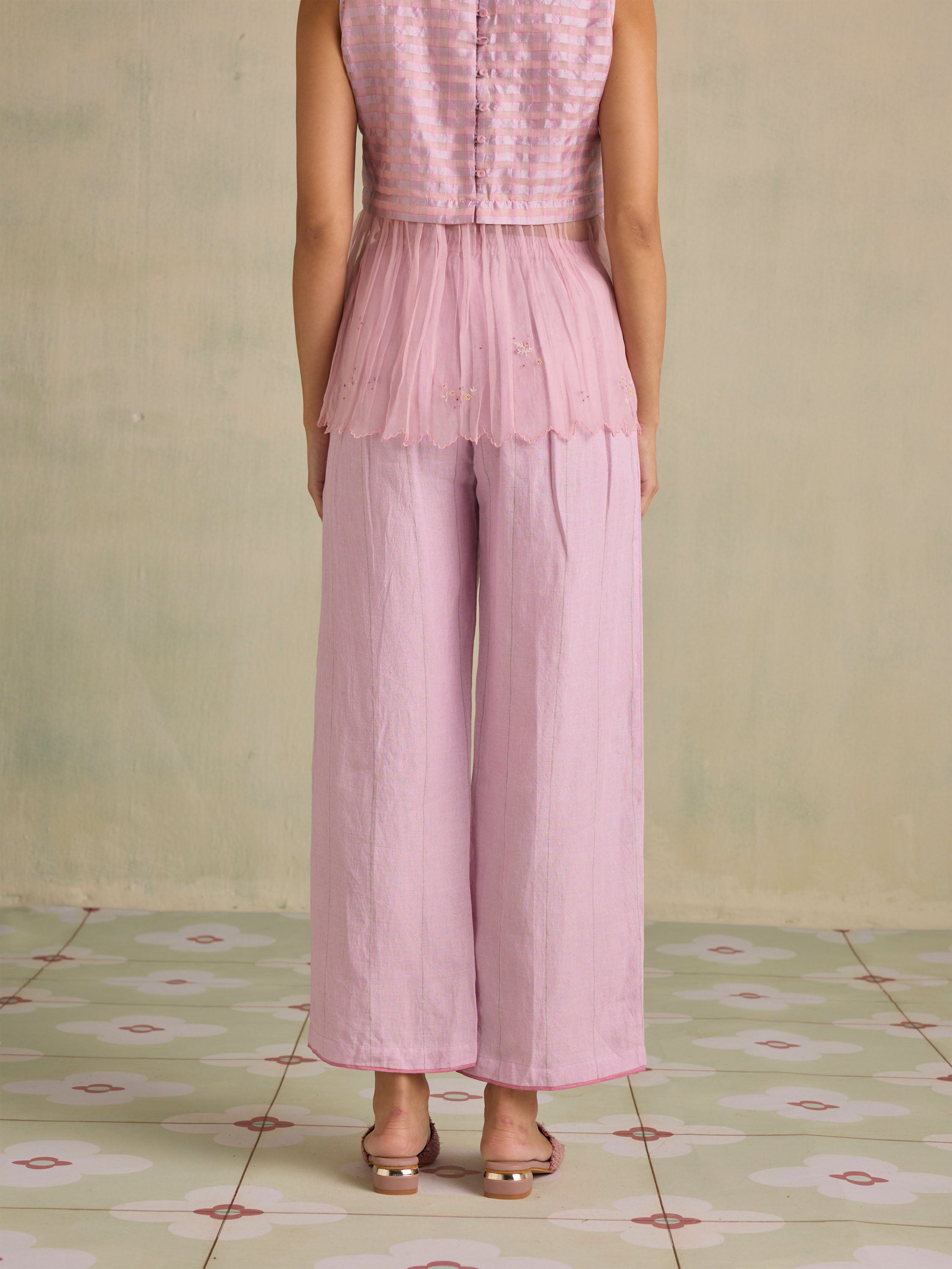 Languid Lavender Linen Pants