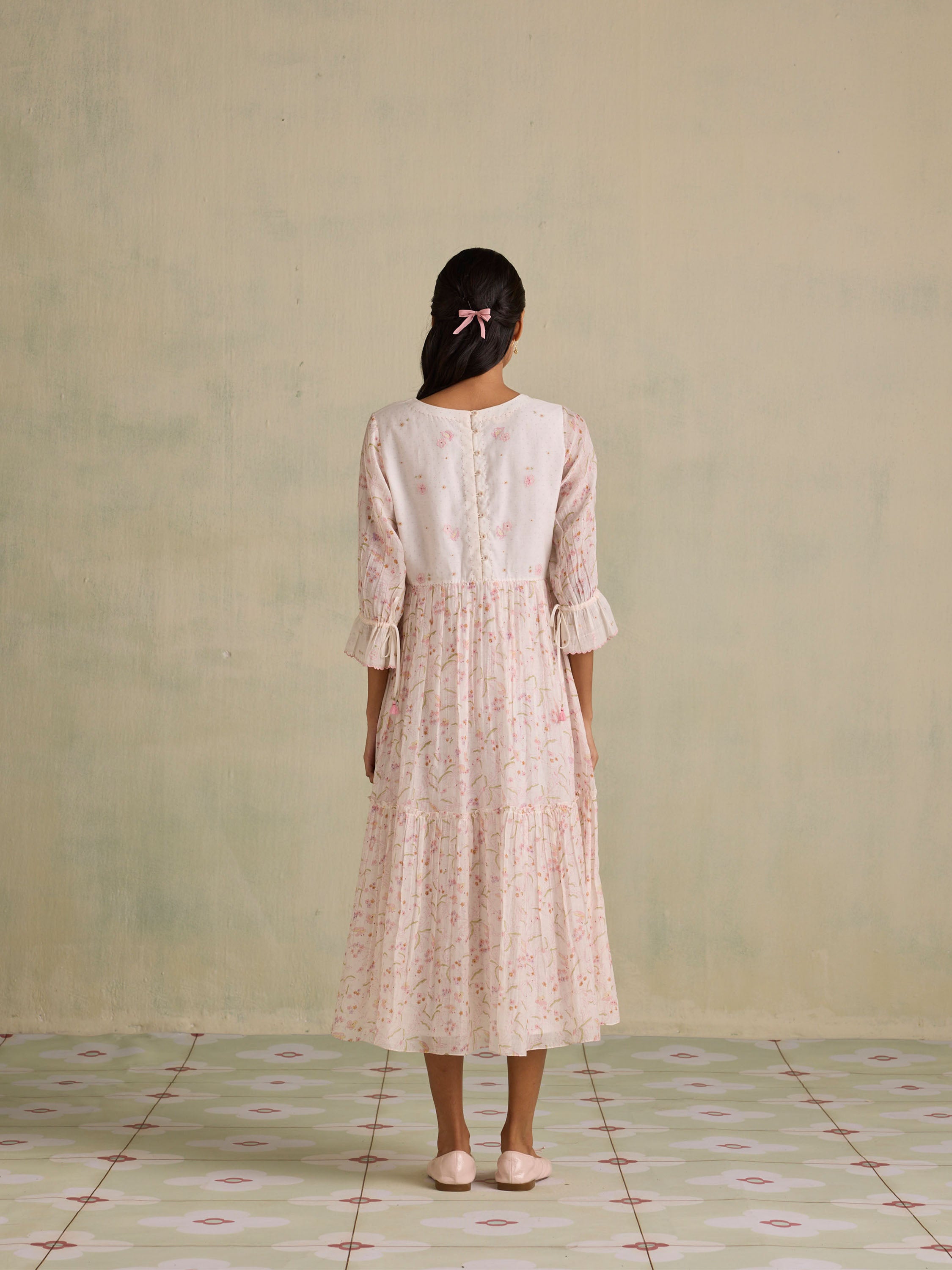 Sundew Floral Midi Dress