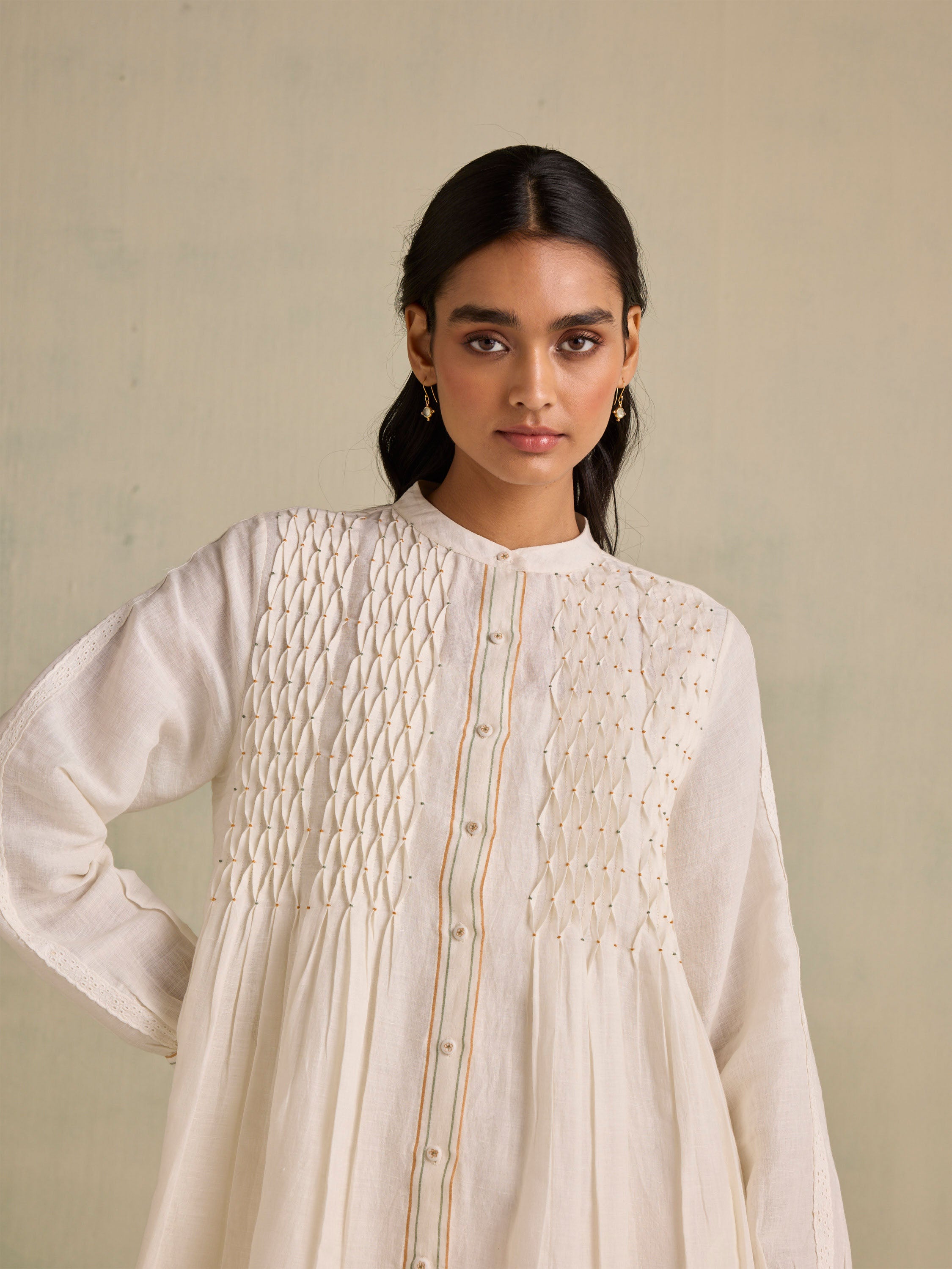 Lilyvale Linen Shirt Dress