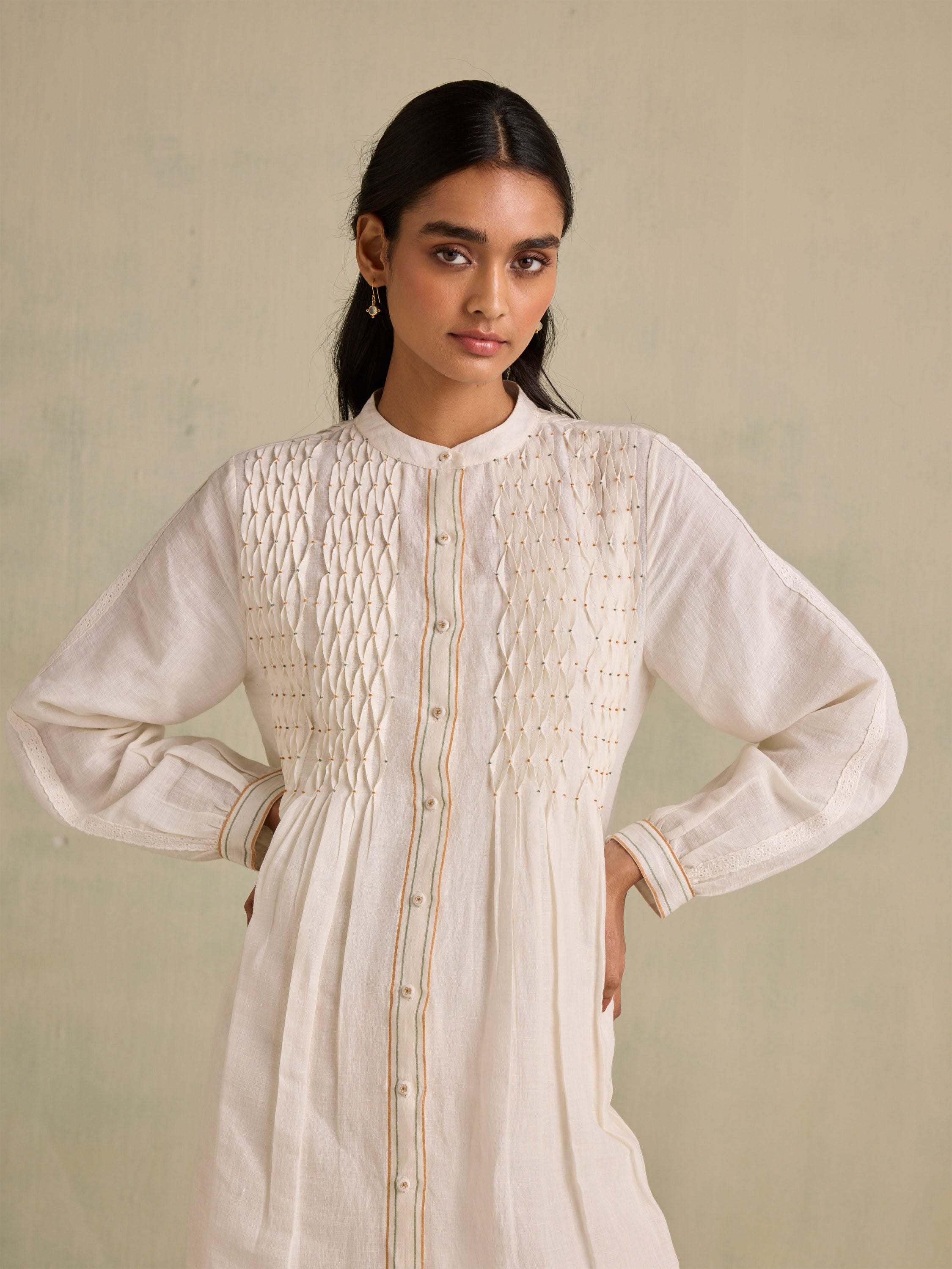 Lilyvale Linen Shirt Dress