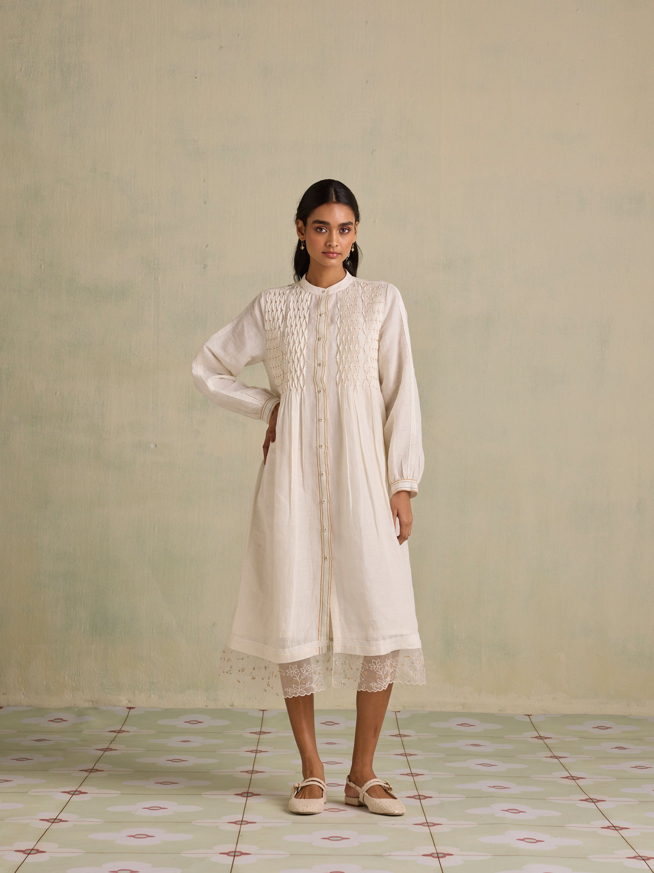 Lilyvale Linen Shirt Dress