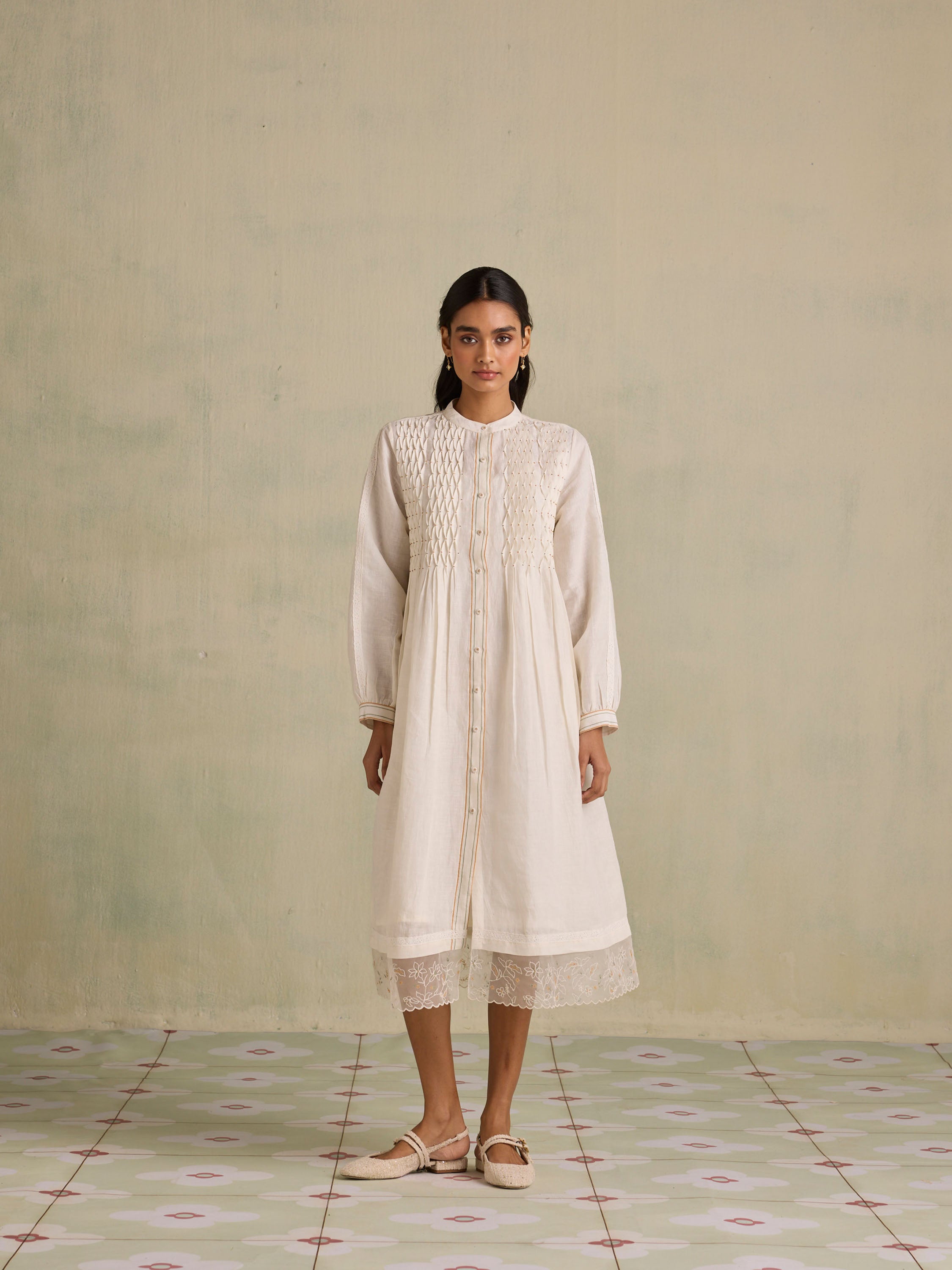 Lilyvale Linen Shirt Dress