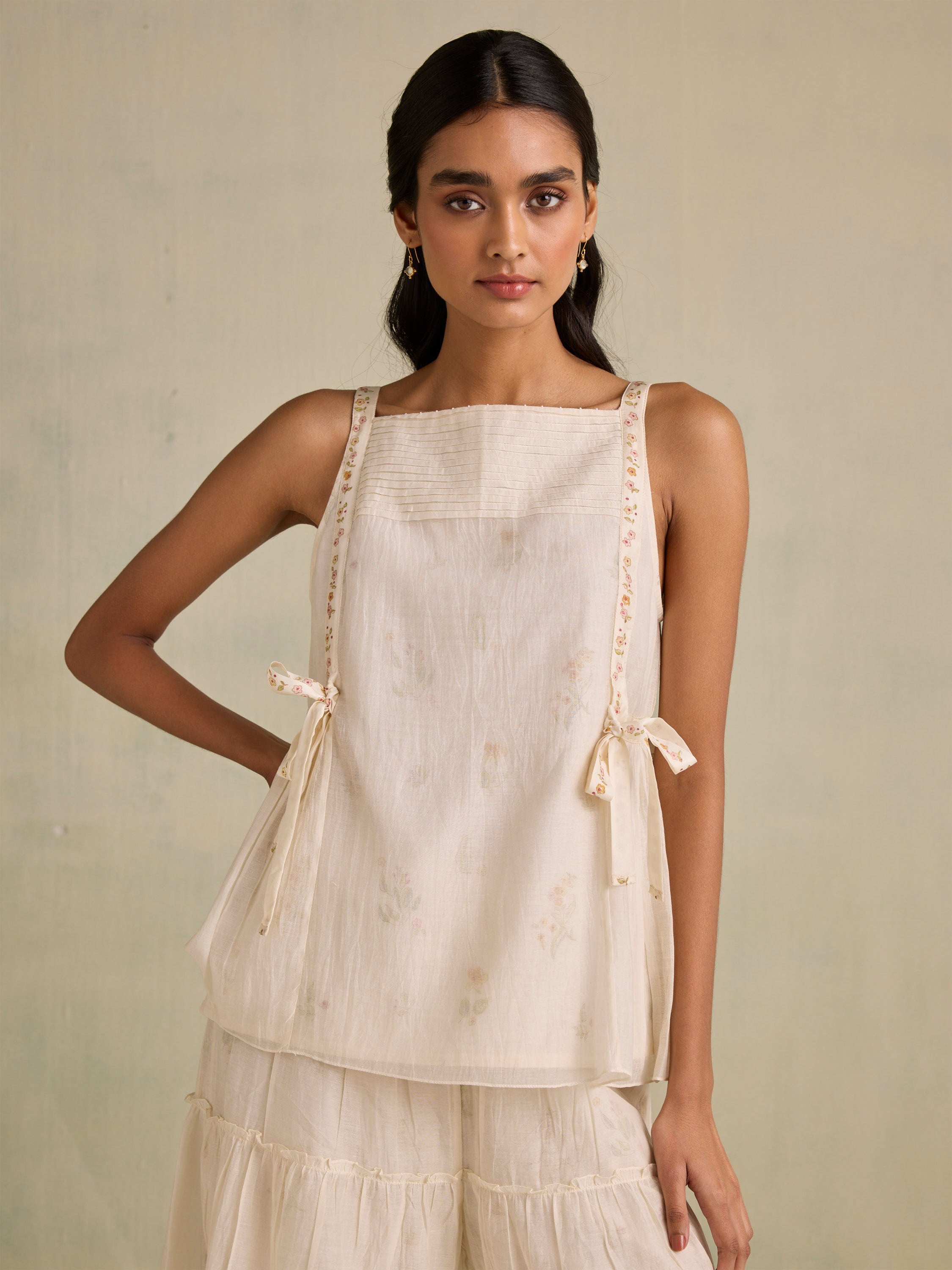 Gilded Petal Blouse