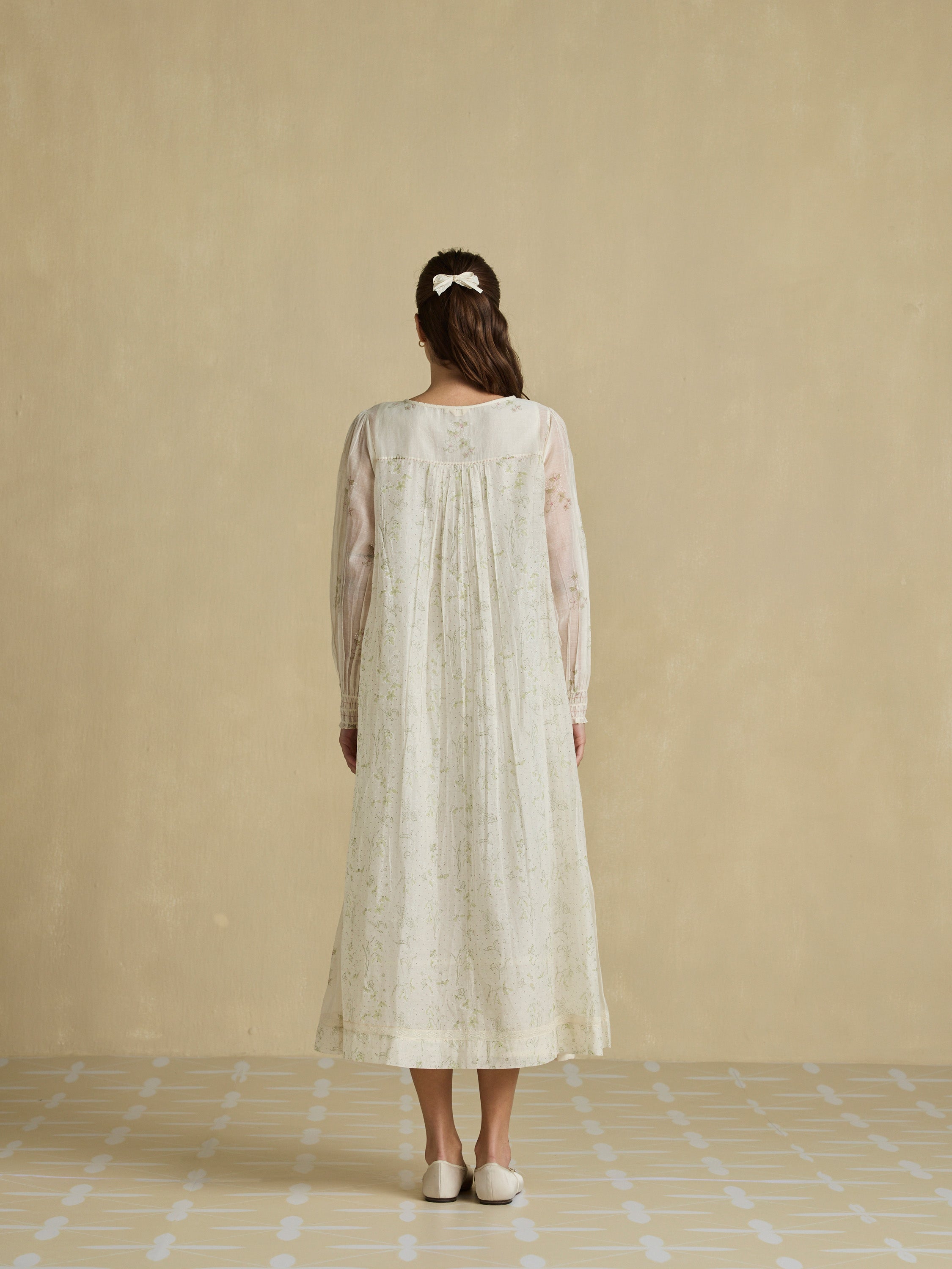 In Her Elements Chanderi Dress