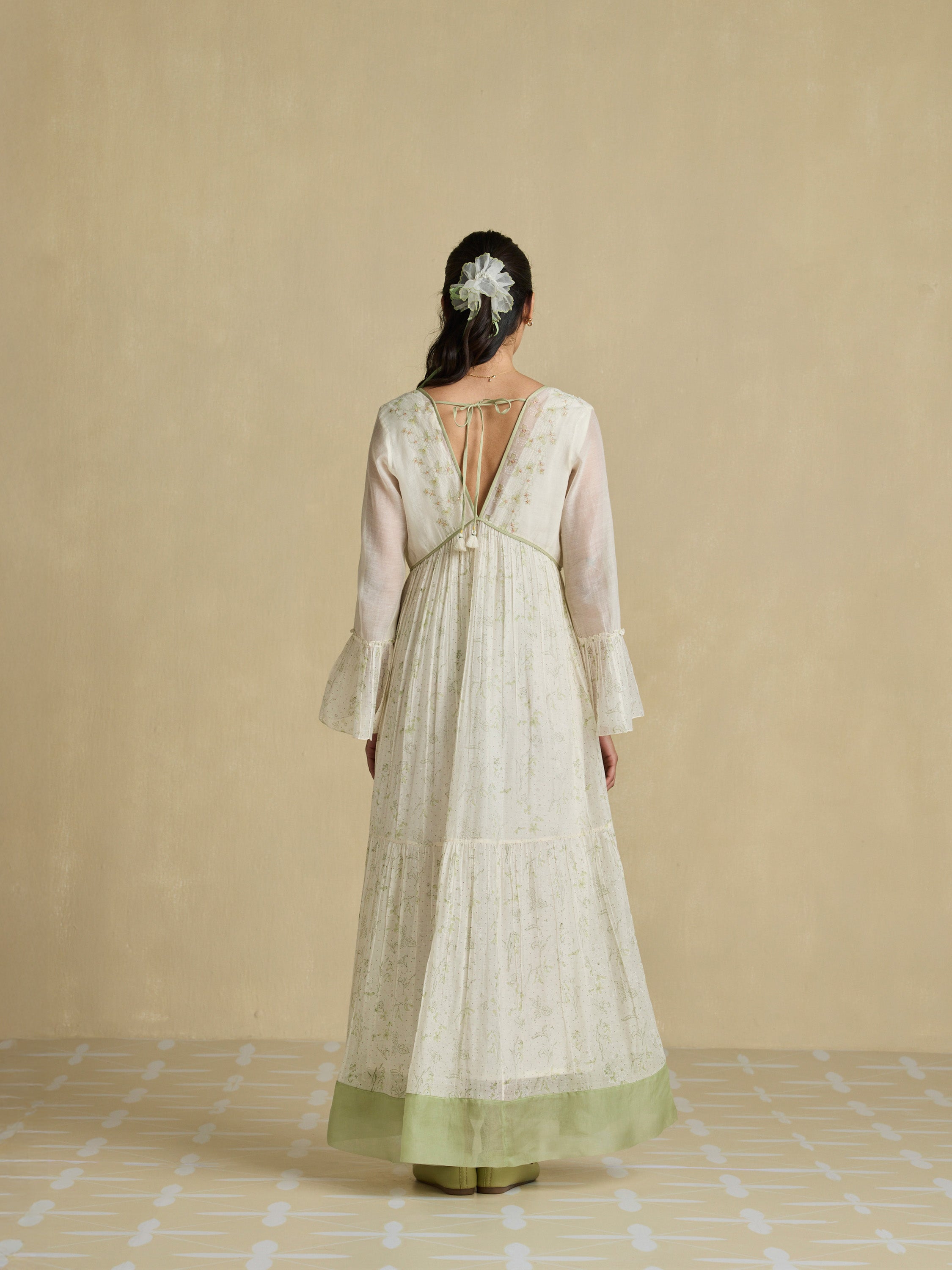 Way of Being Chanderi Maxi Dress