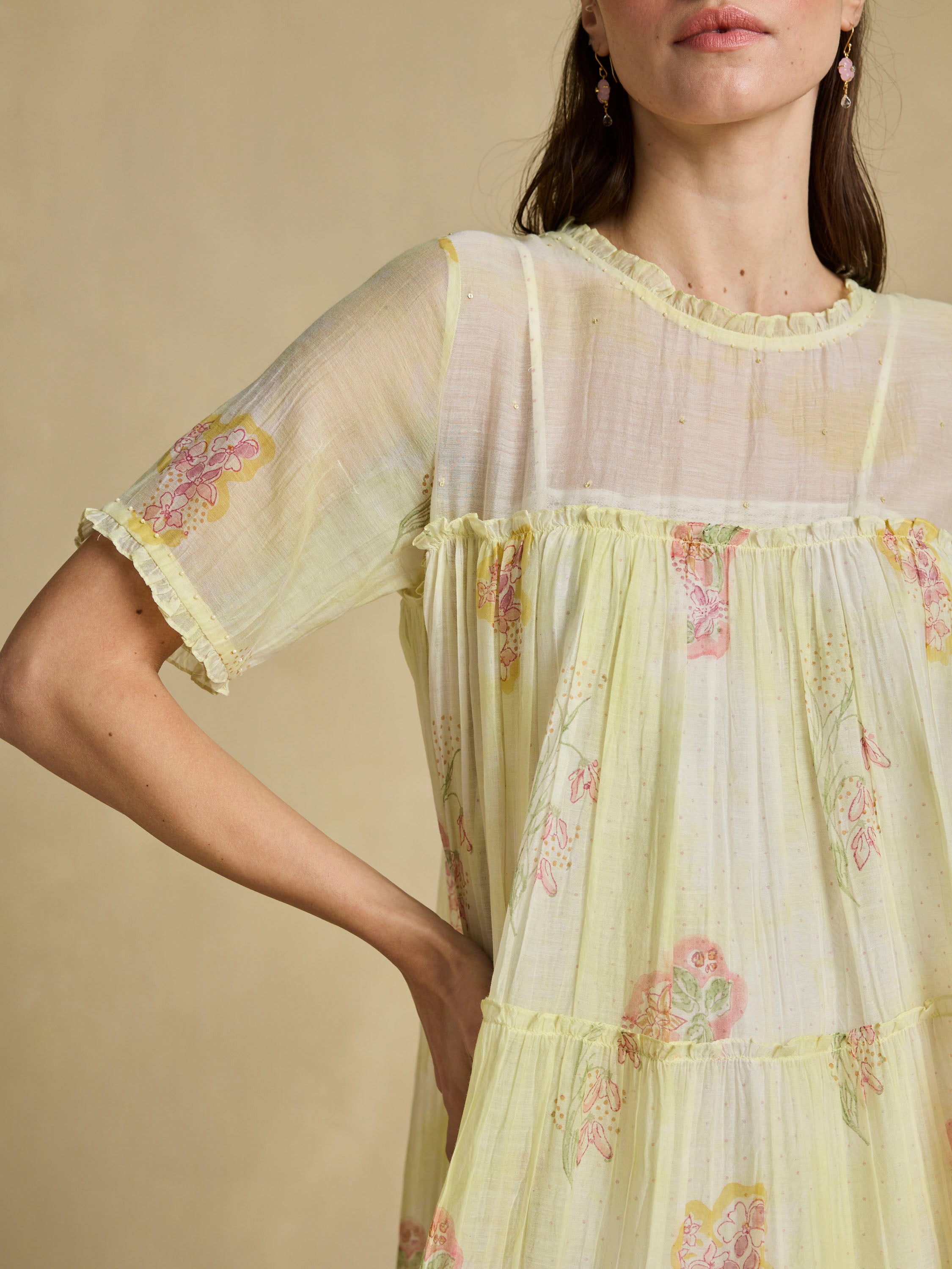 Sun Speckled Short Dress