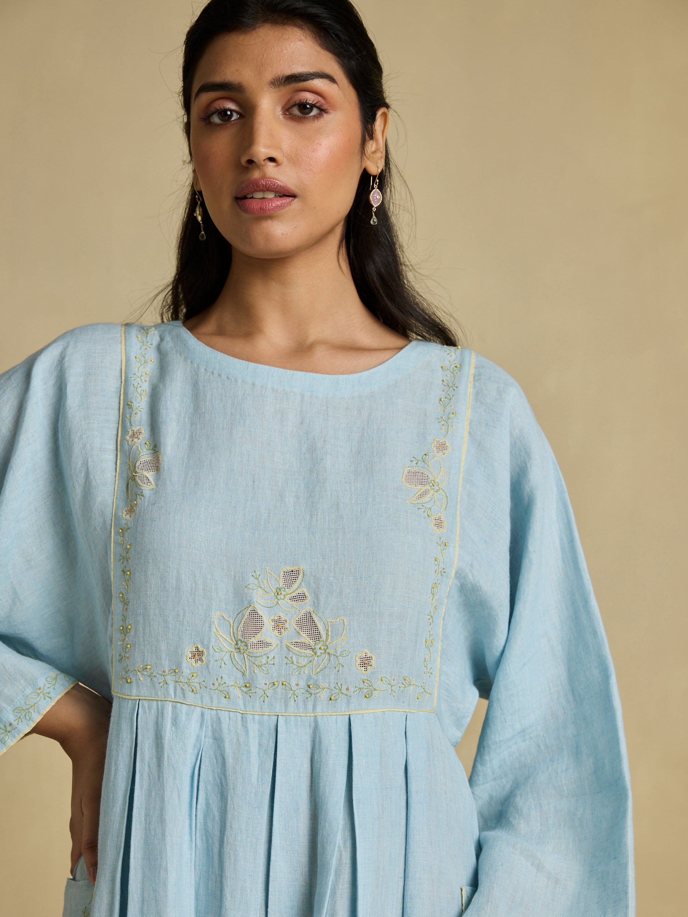 Worn Kindly Linen Kaftan