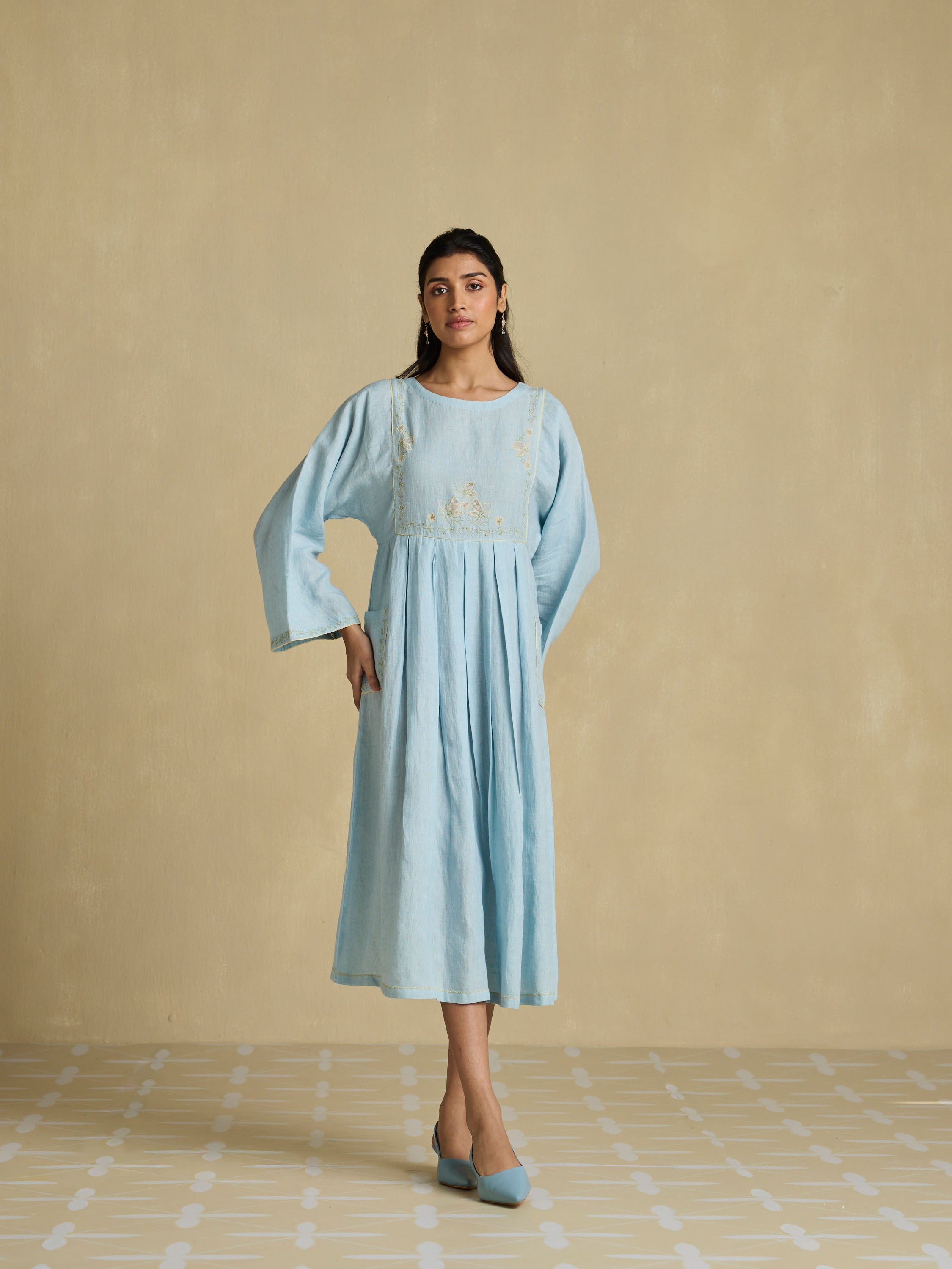 Worn Kindly Linen Kaftan