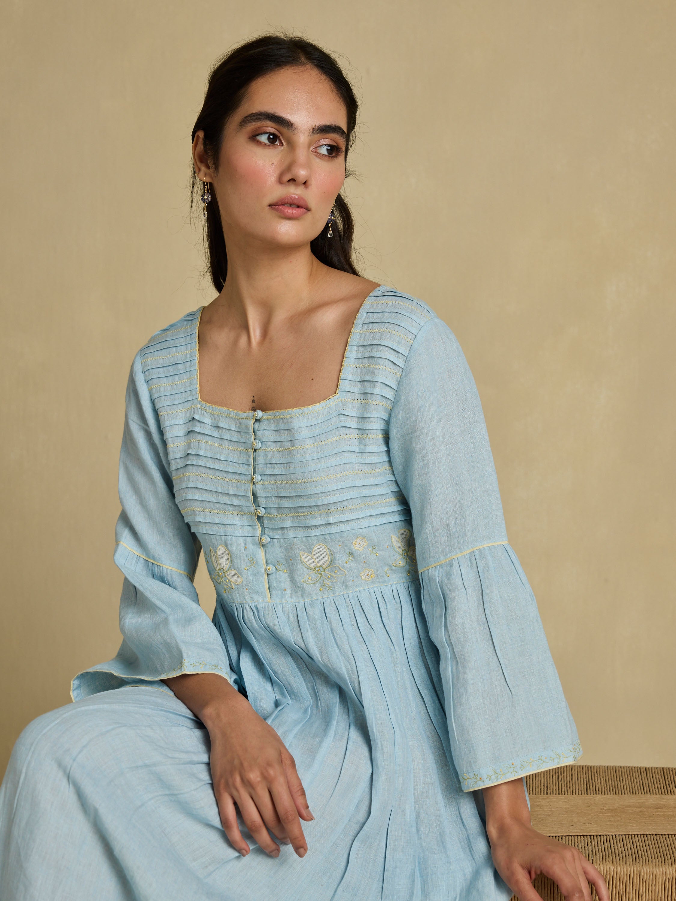 The Stillwater Linen Dress