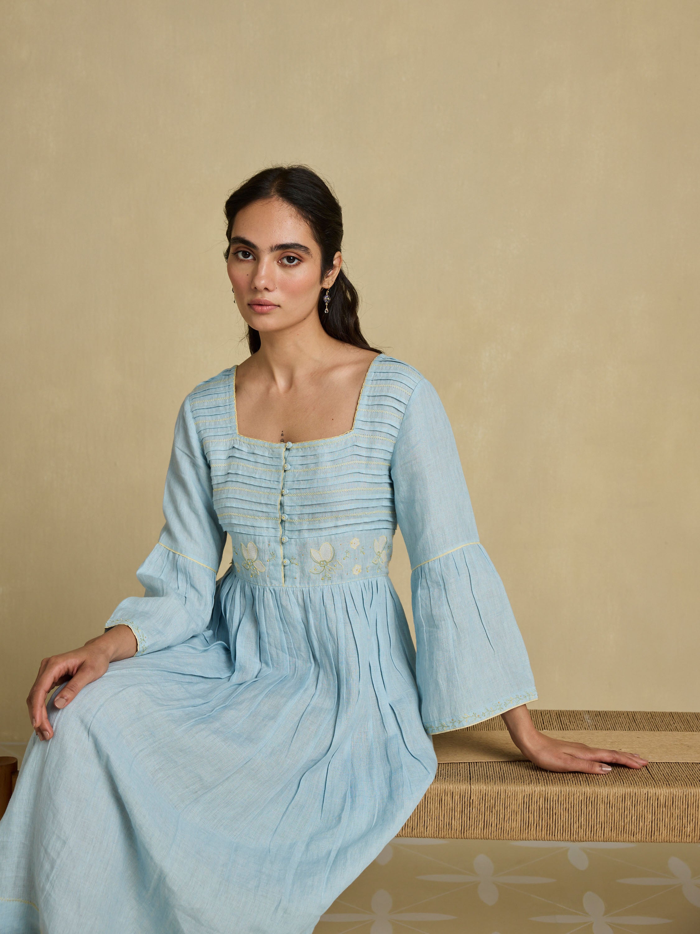 The Stillwater Linen Dress