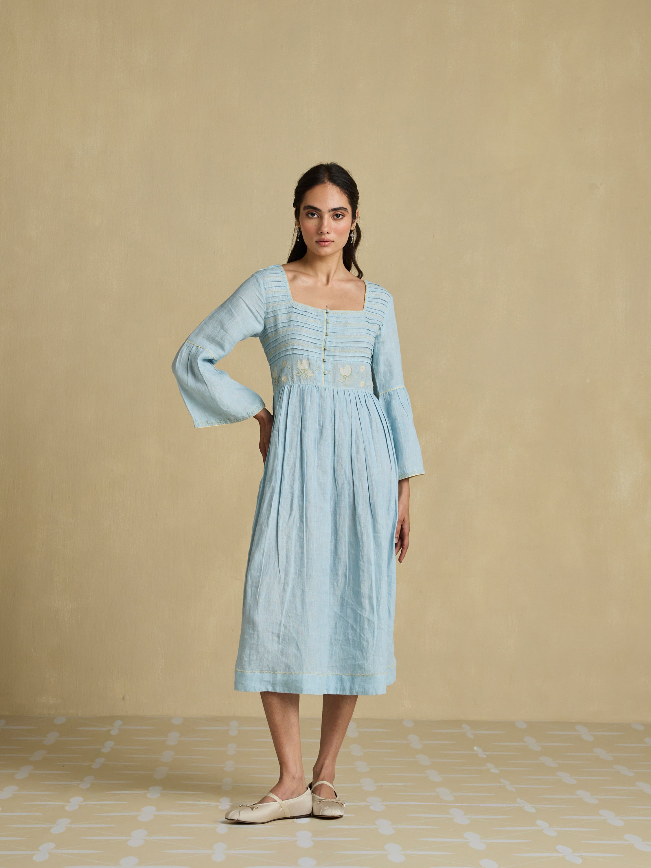 The Stillwater Linen Dress