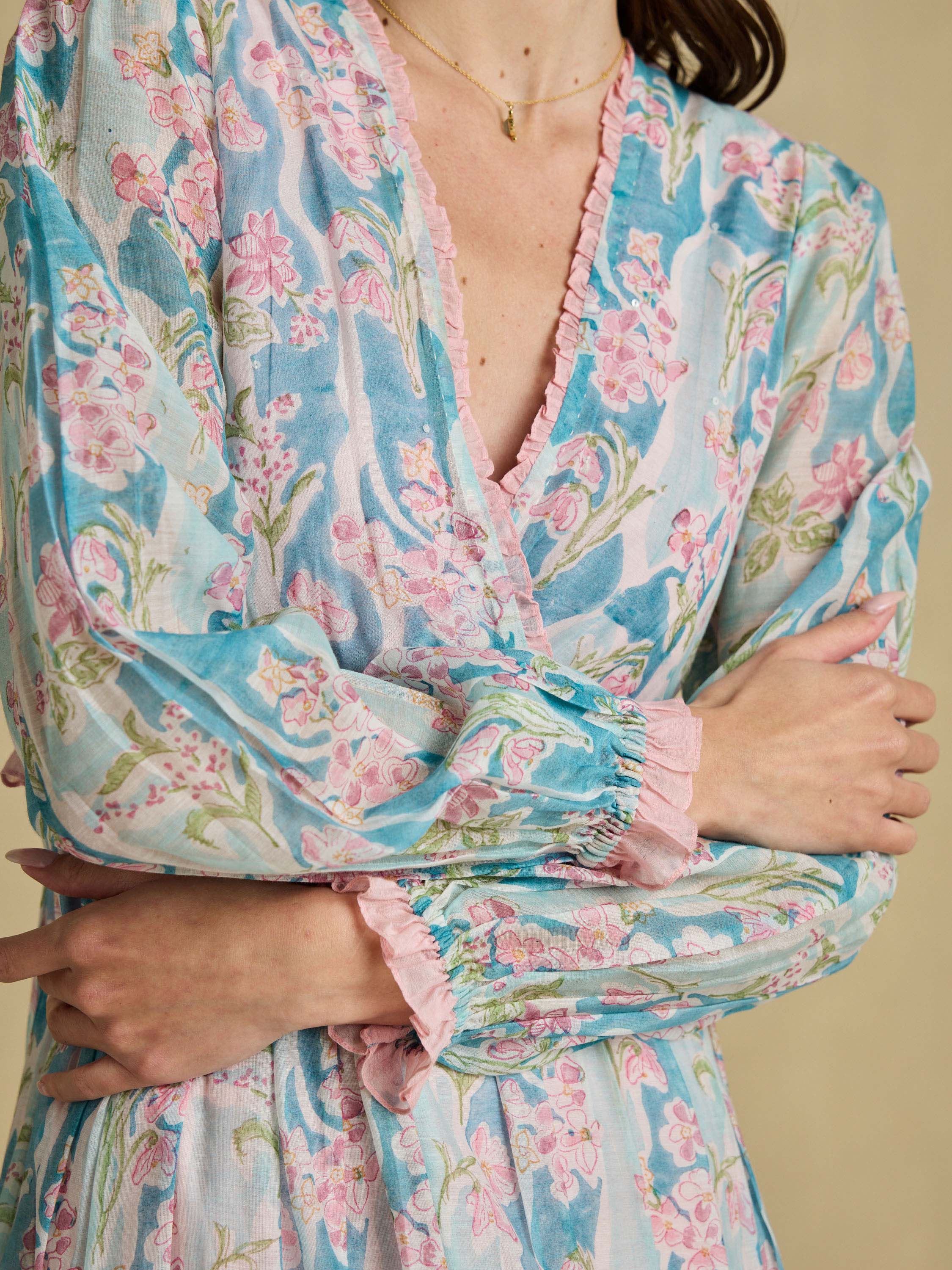 Sound of Music Wrap Dress