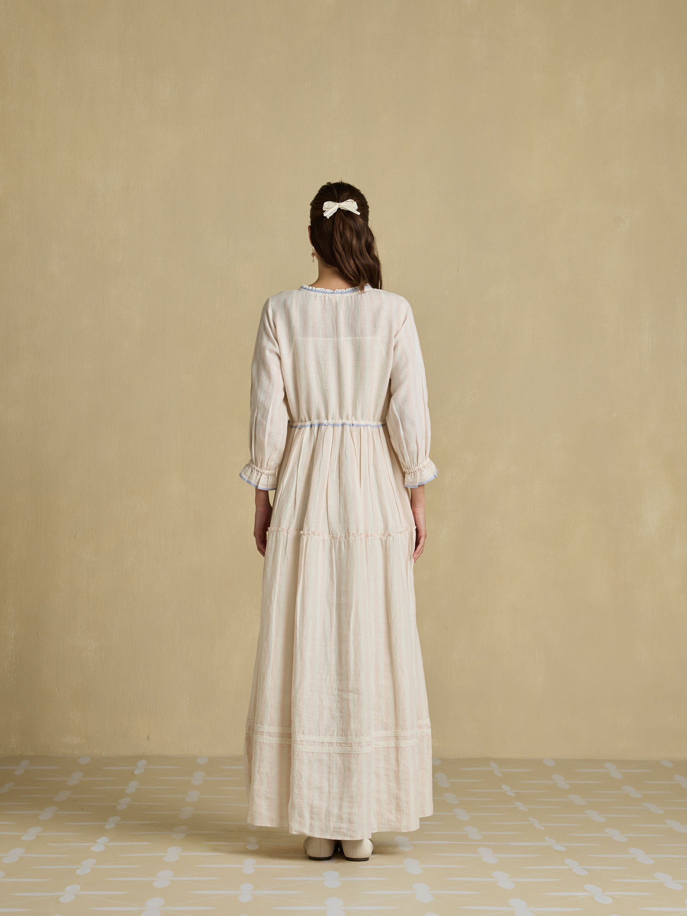Aoki Linen Maxi Dress