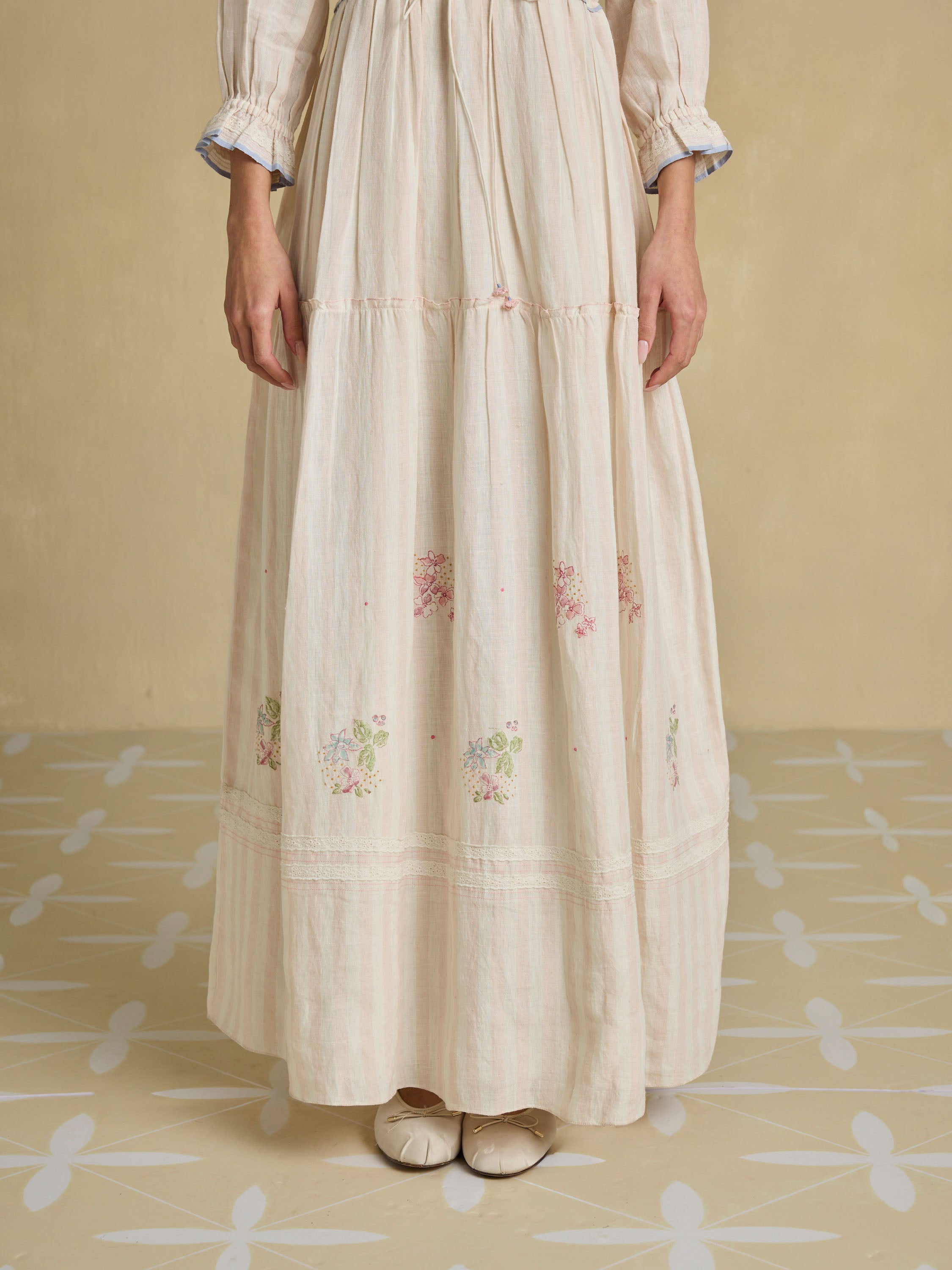 Aoki Linen Maxi Dress