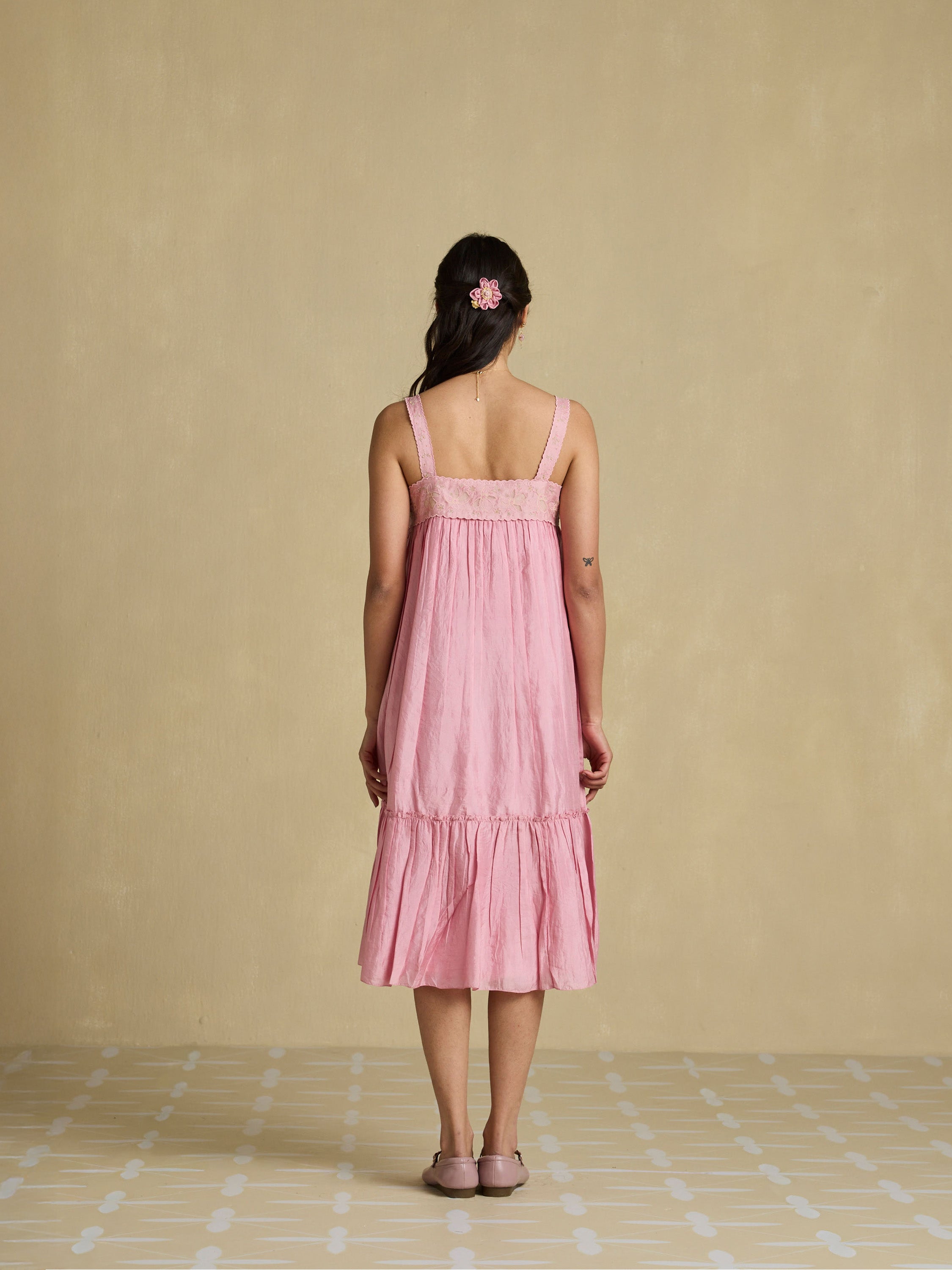 Penny Lane Silk Strap Dress