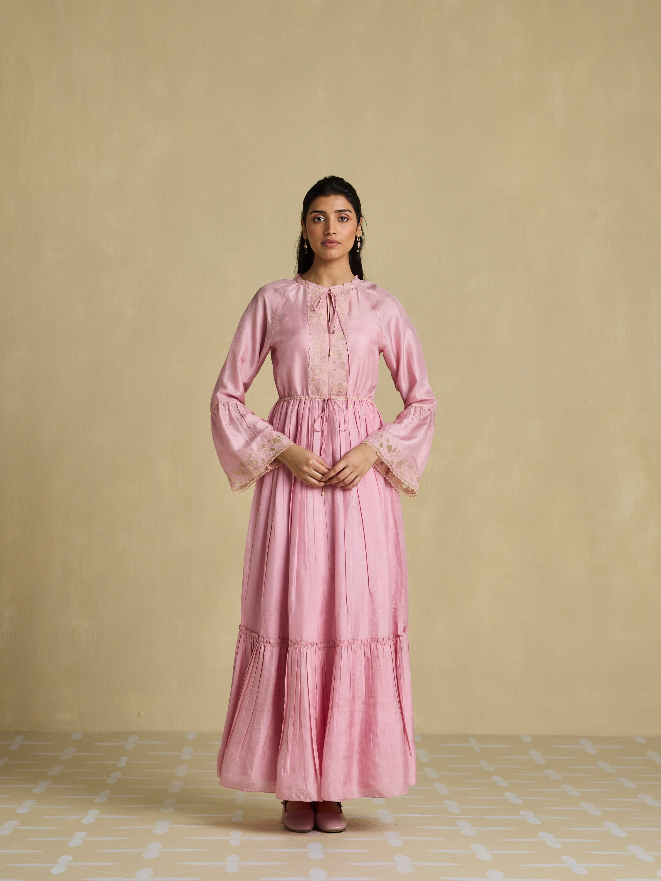 Lovelorn Silk Maxi Dress