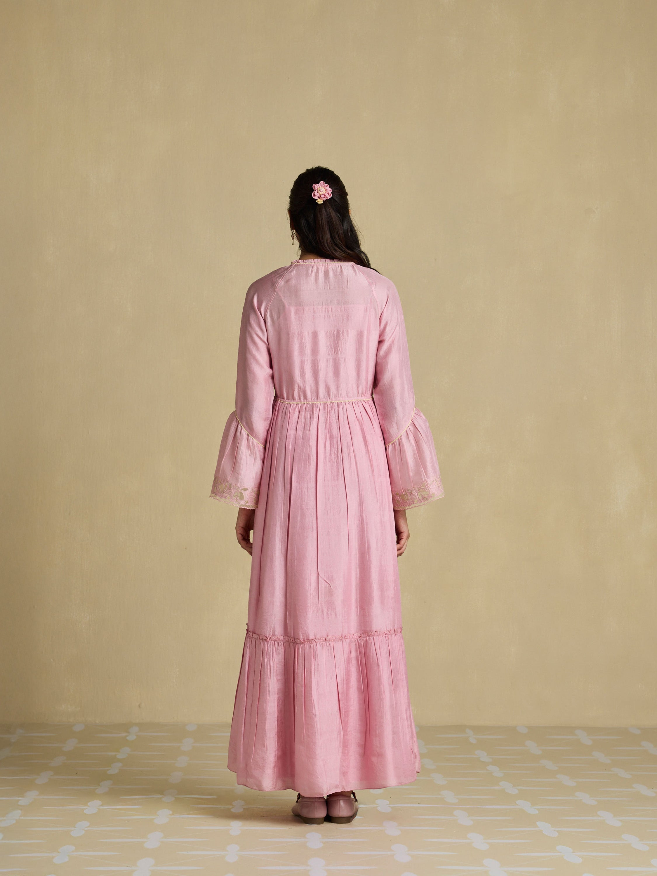 Lovelorn Silk Maxi Dress