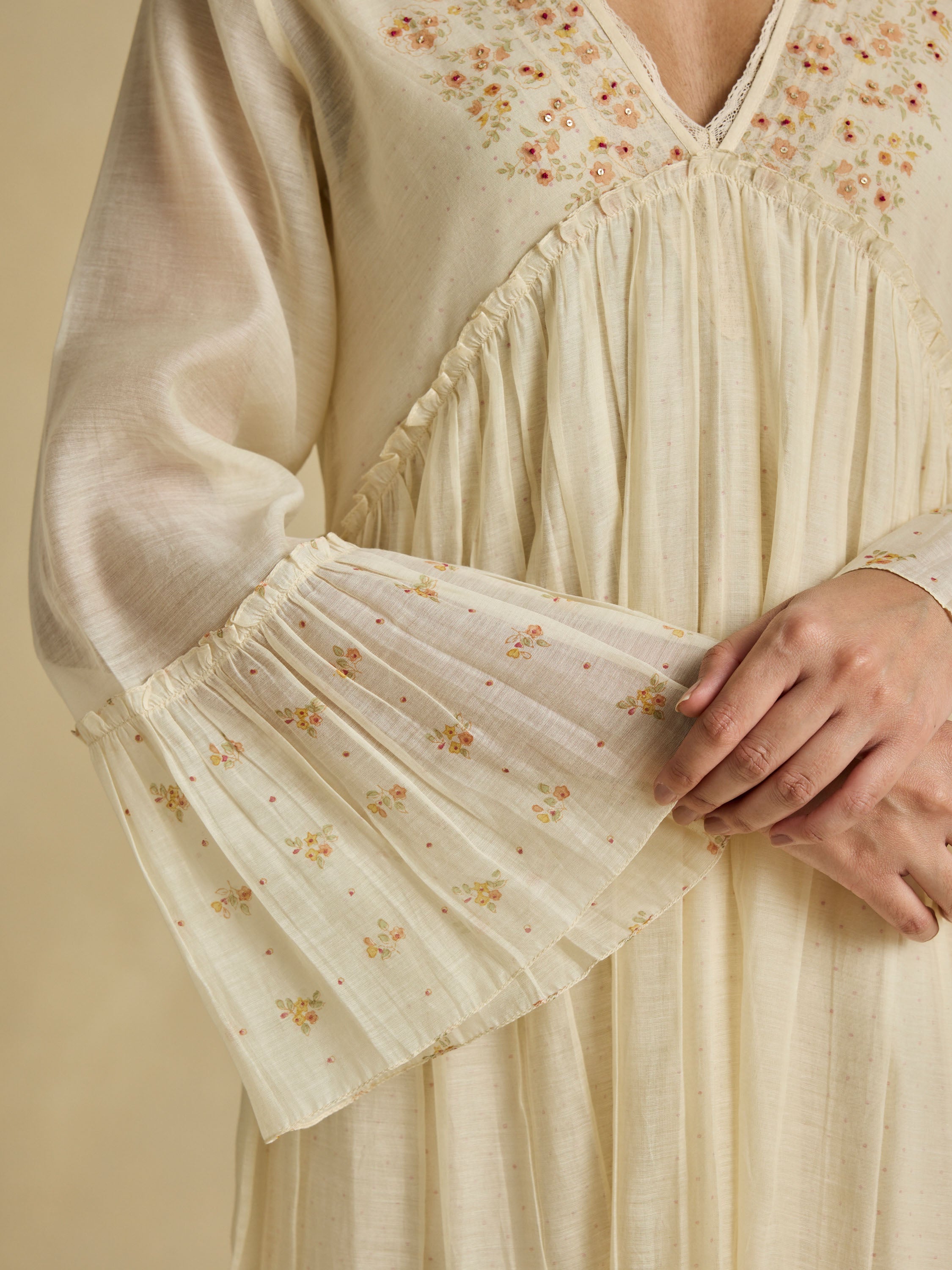 Peach Country Maxi Dress