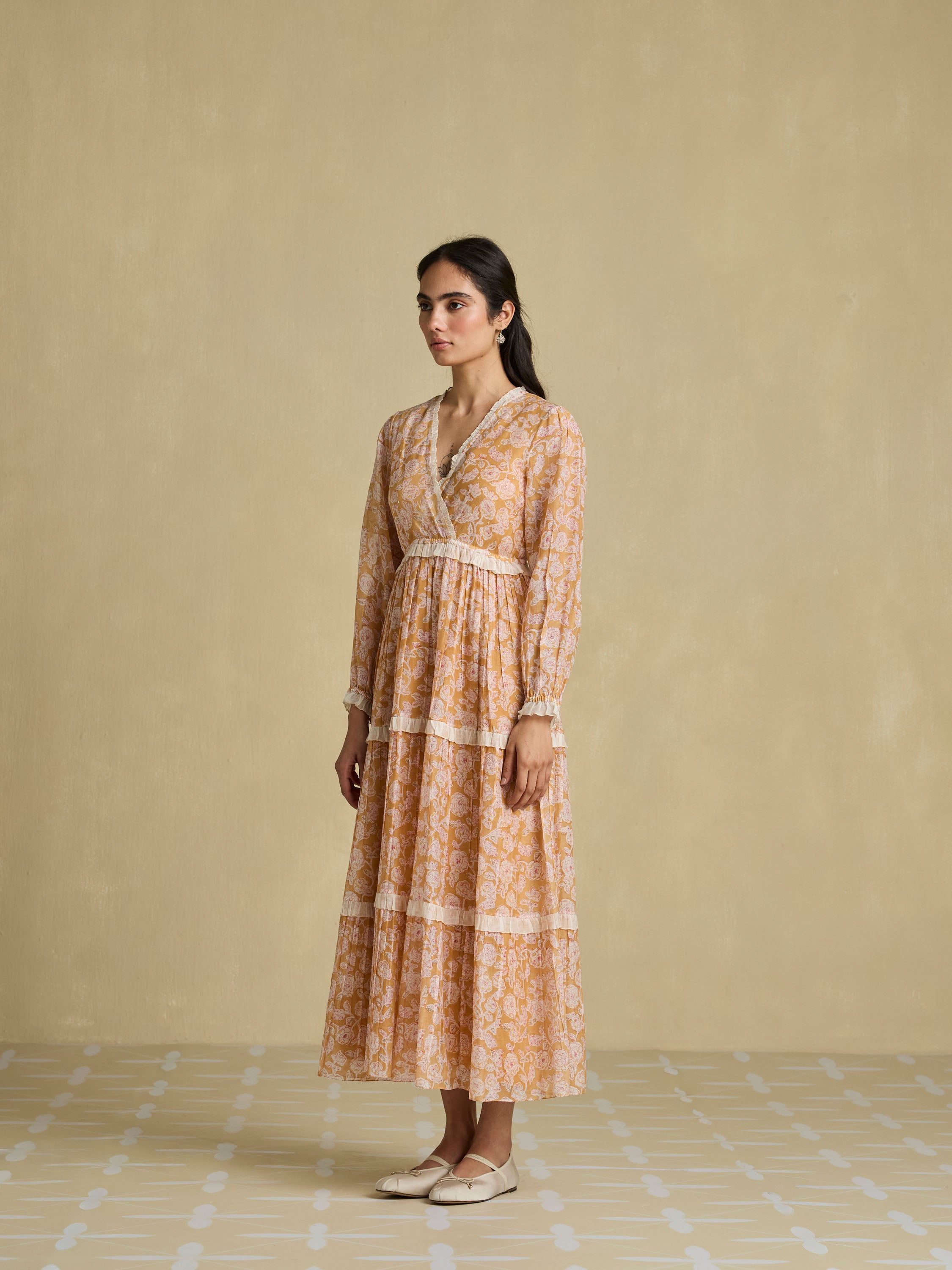 Spice Trail Wrap Dress