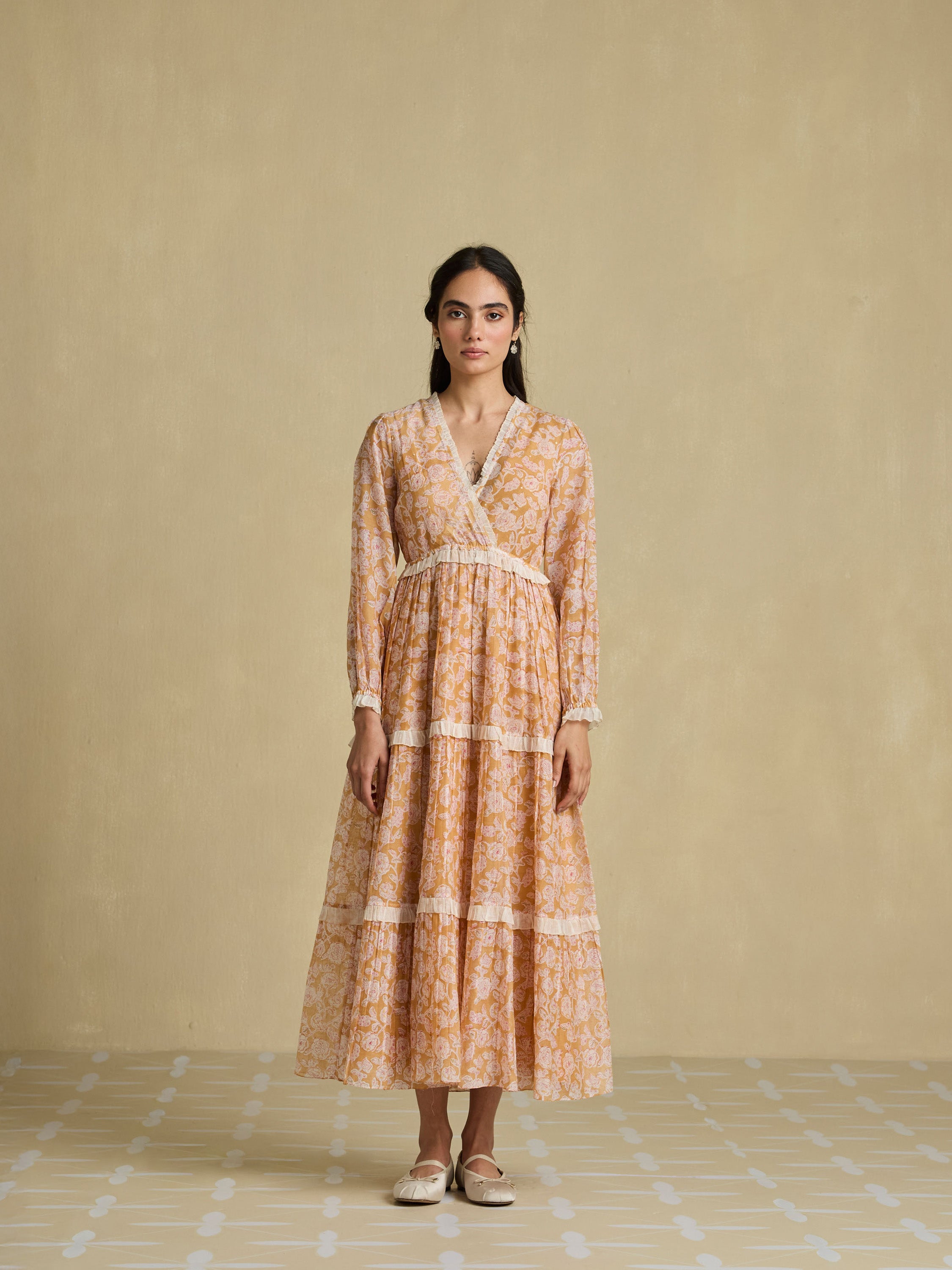 Spice Trail Wrap Dress