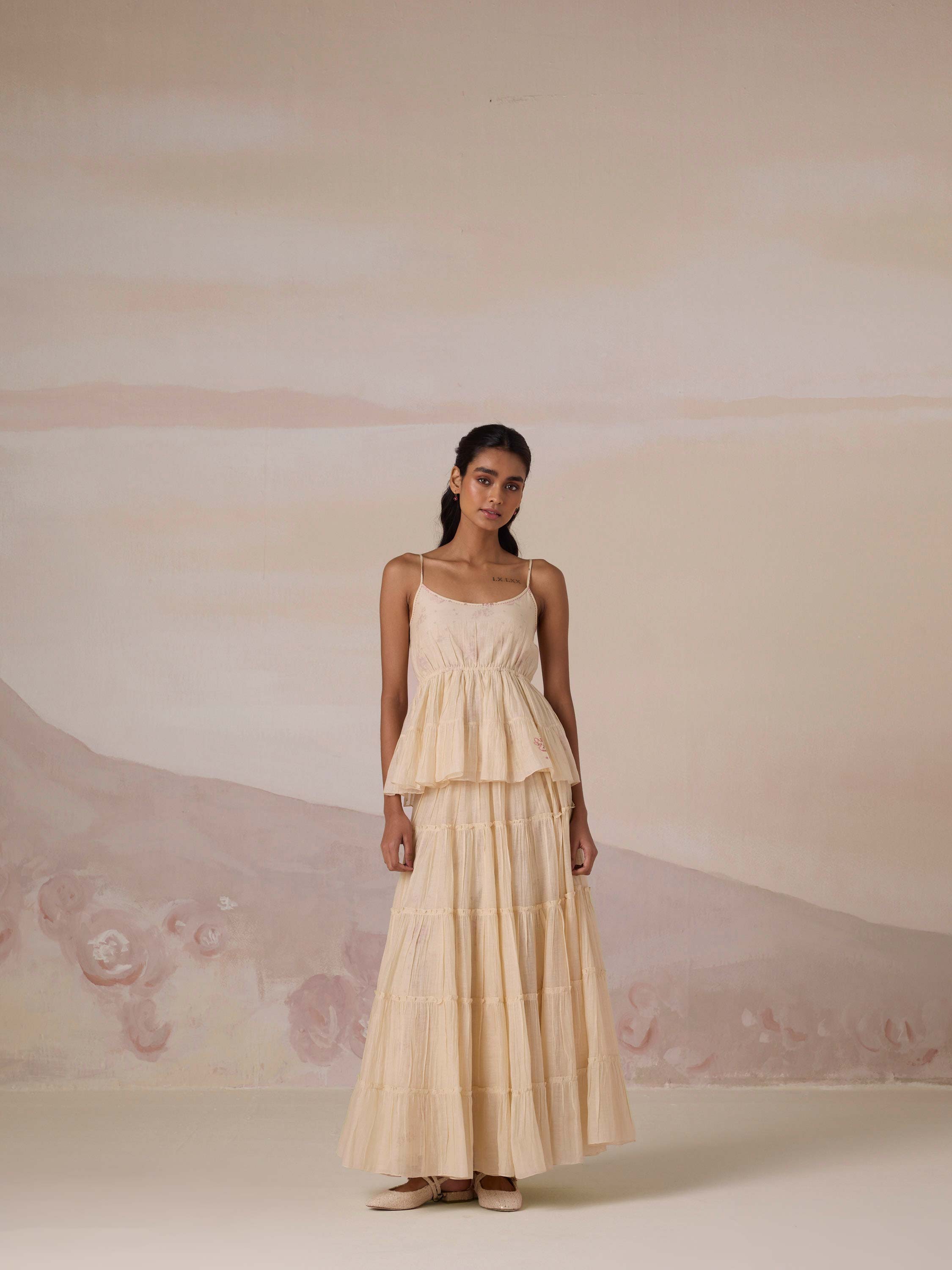 Peach Tree Tier Camisole