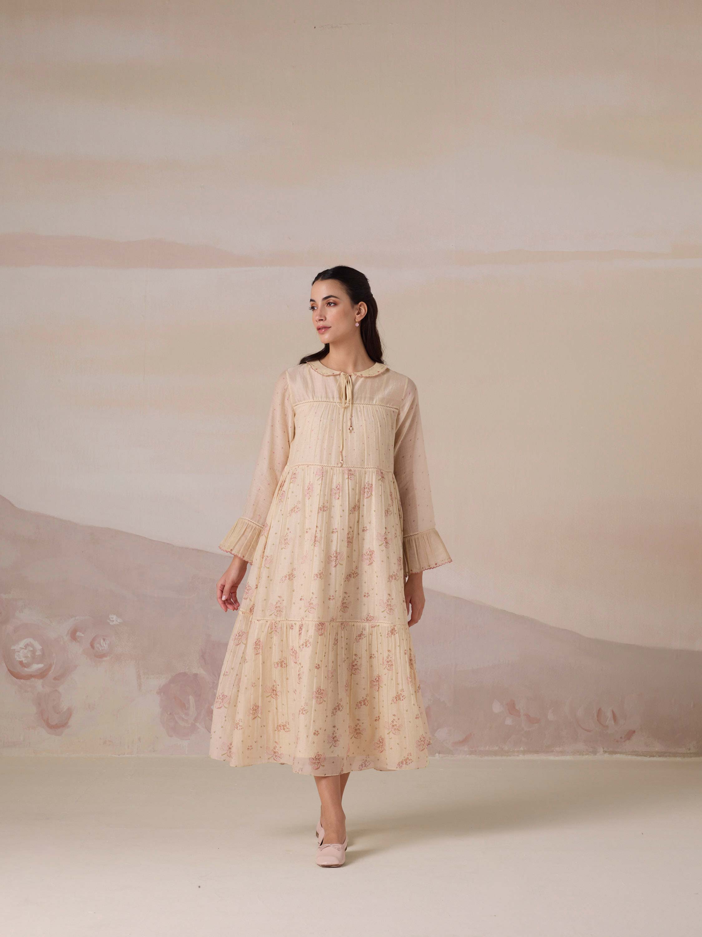 Damask Rose Dress
