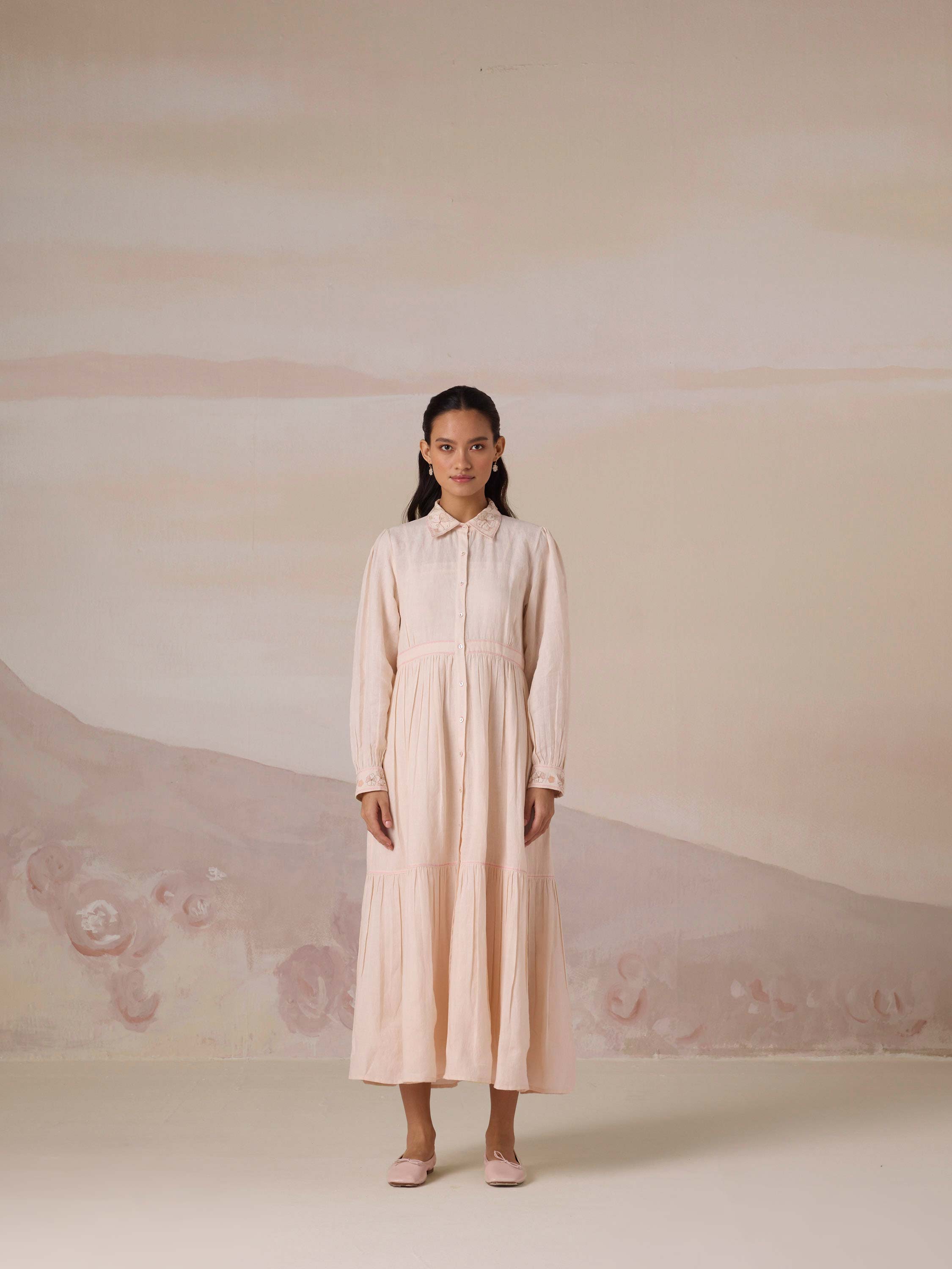 Flax Threads Shirt Dress