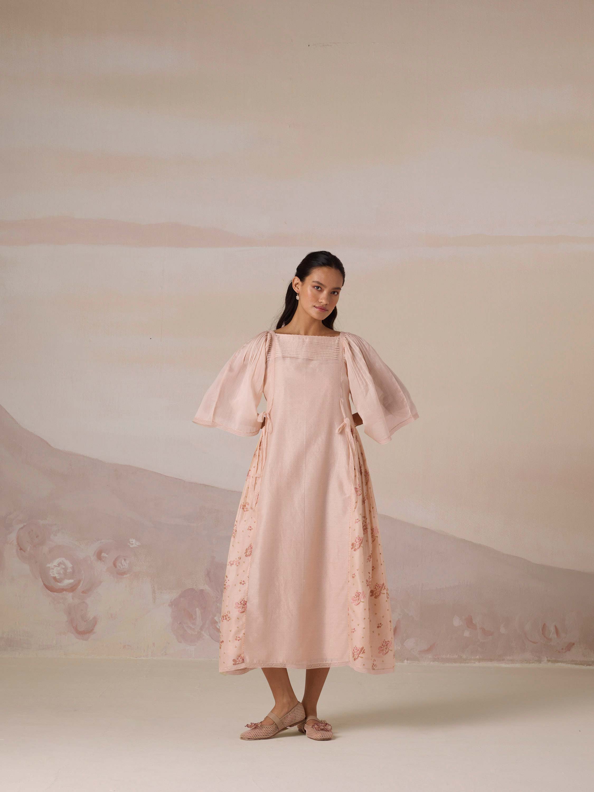 Wings of Dawn Midi Dress
