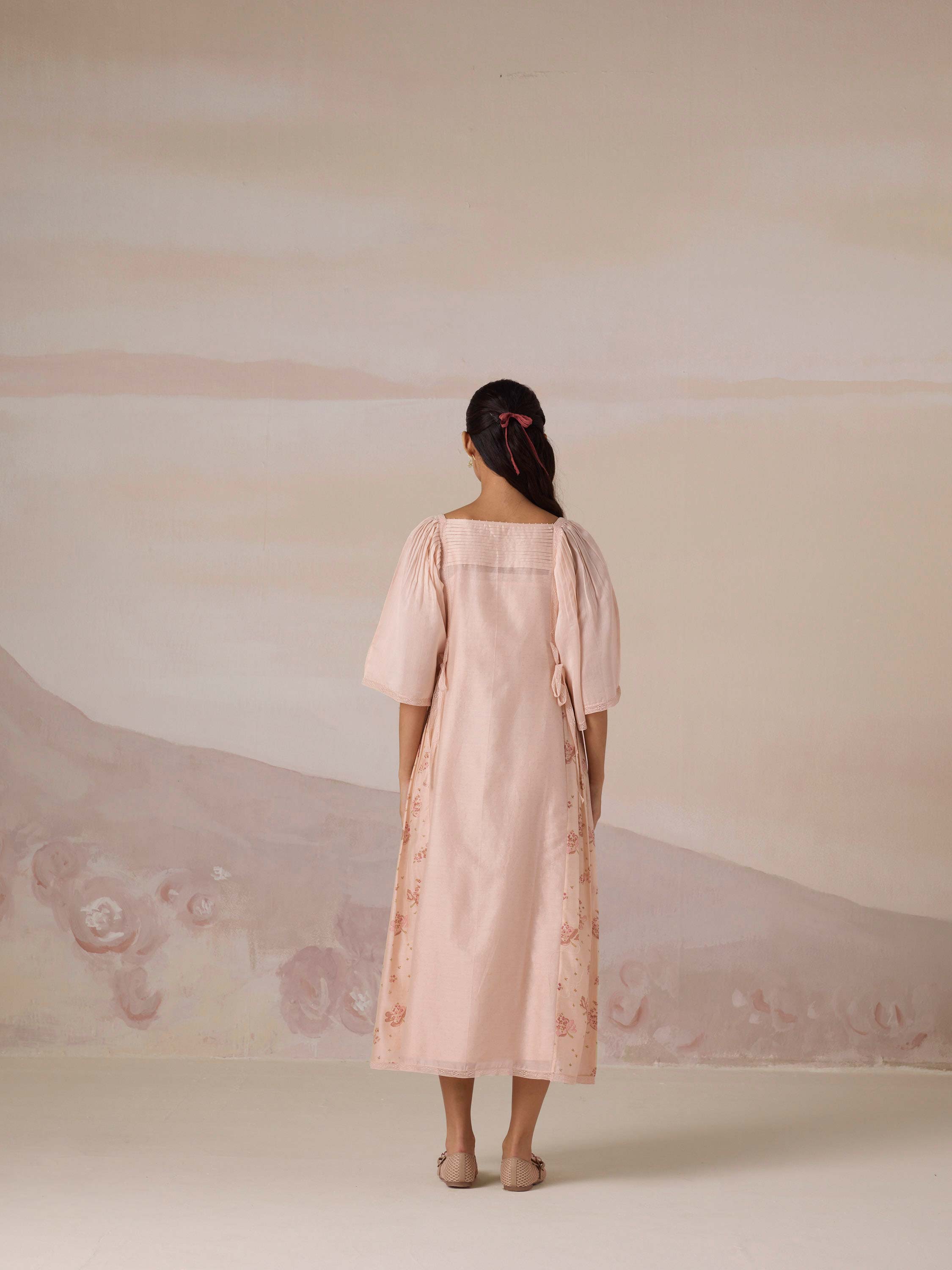Wings of Dawn Midi Dress