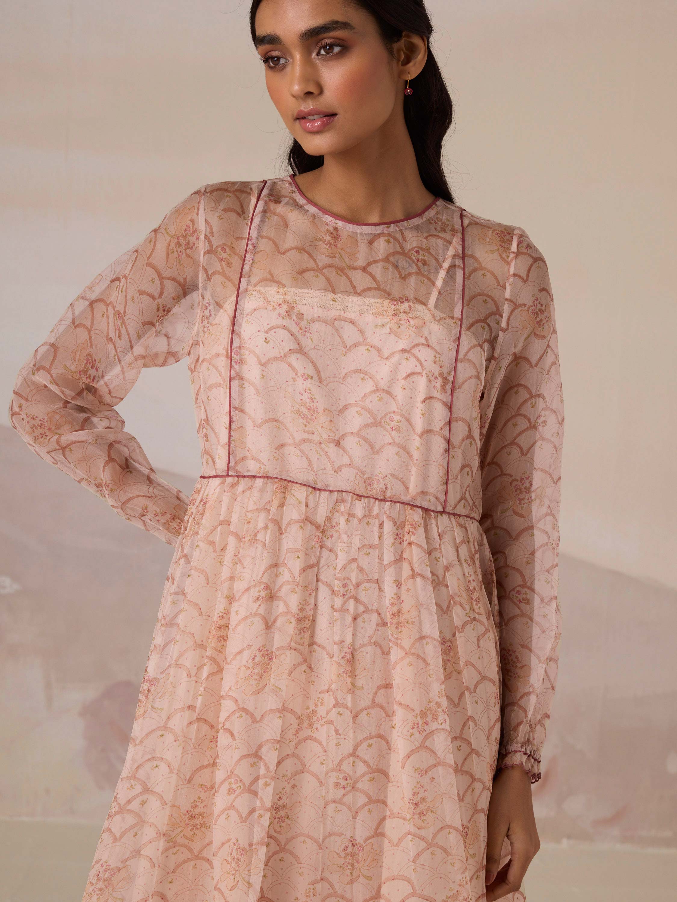The Softest Spell Organza Dress