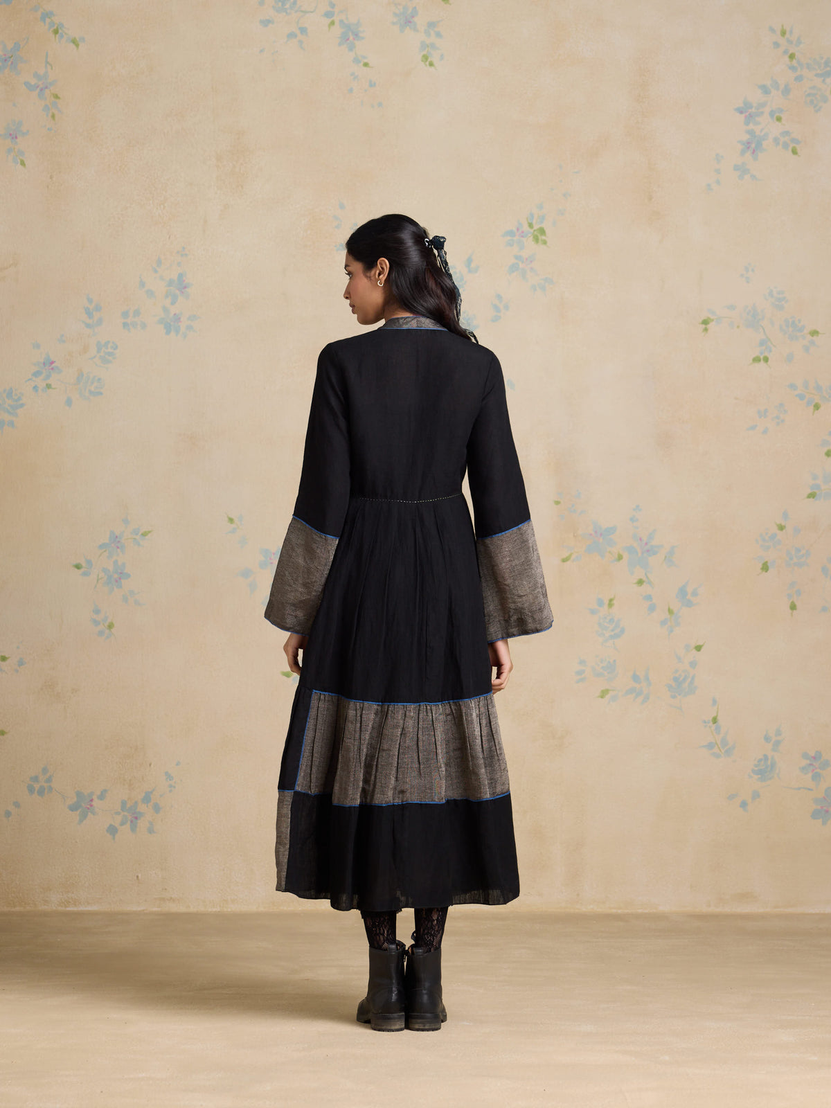 Tara Panelled Wrap Dress