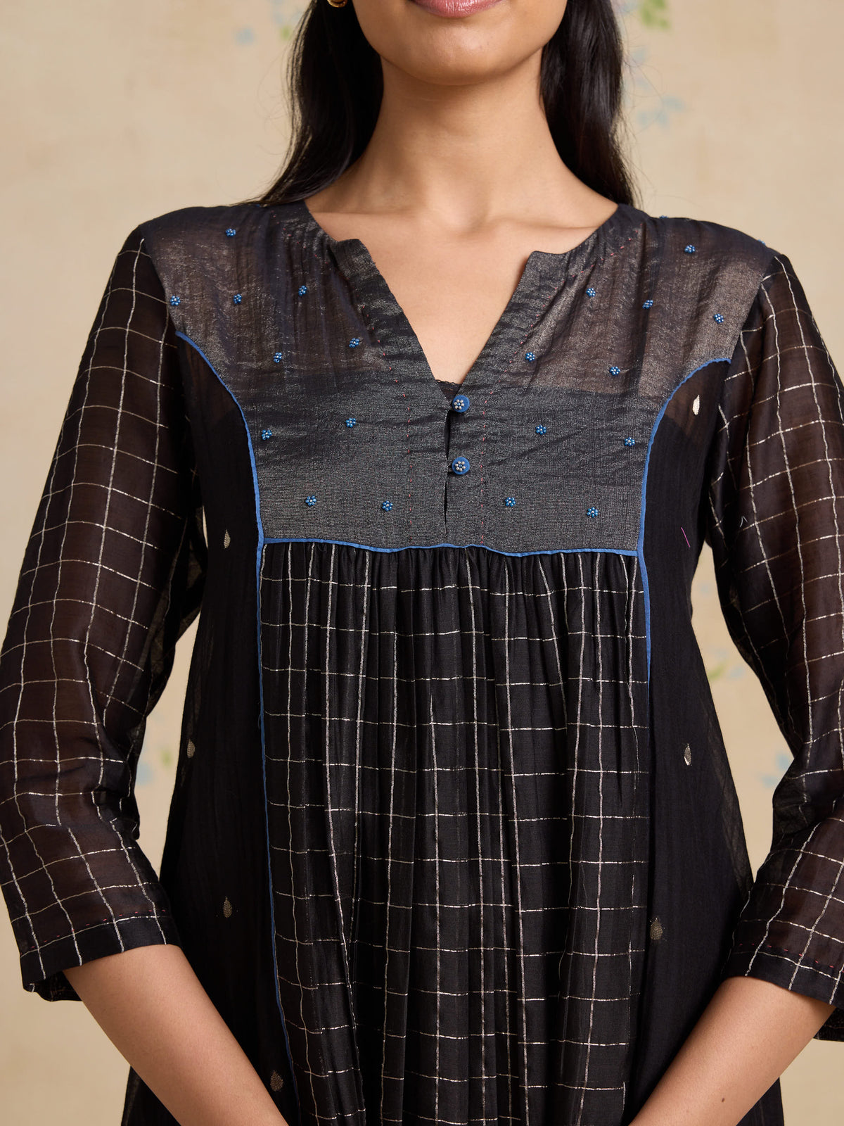 Duskwoven Midi Dress