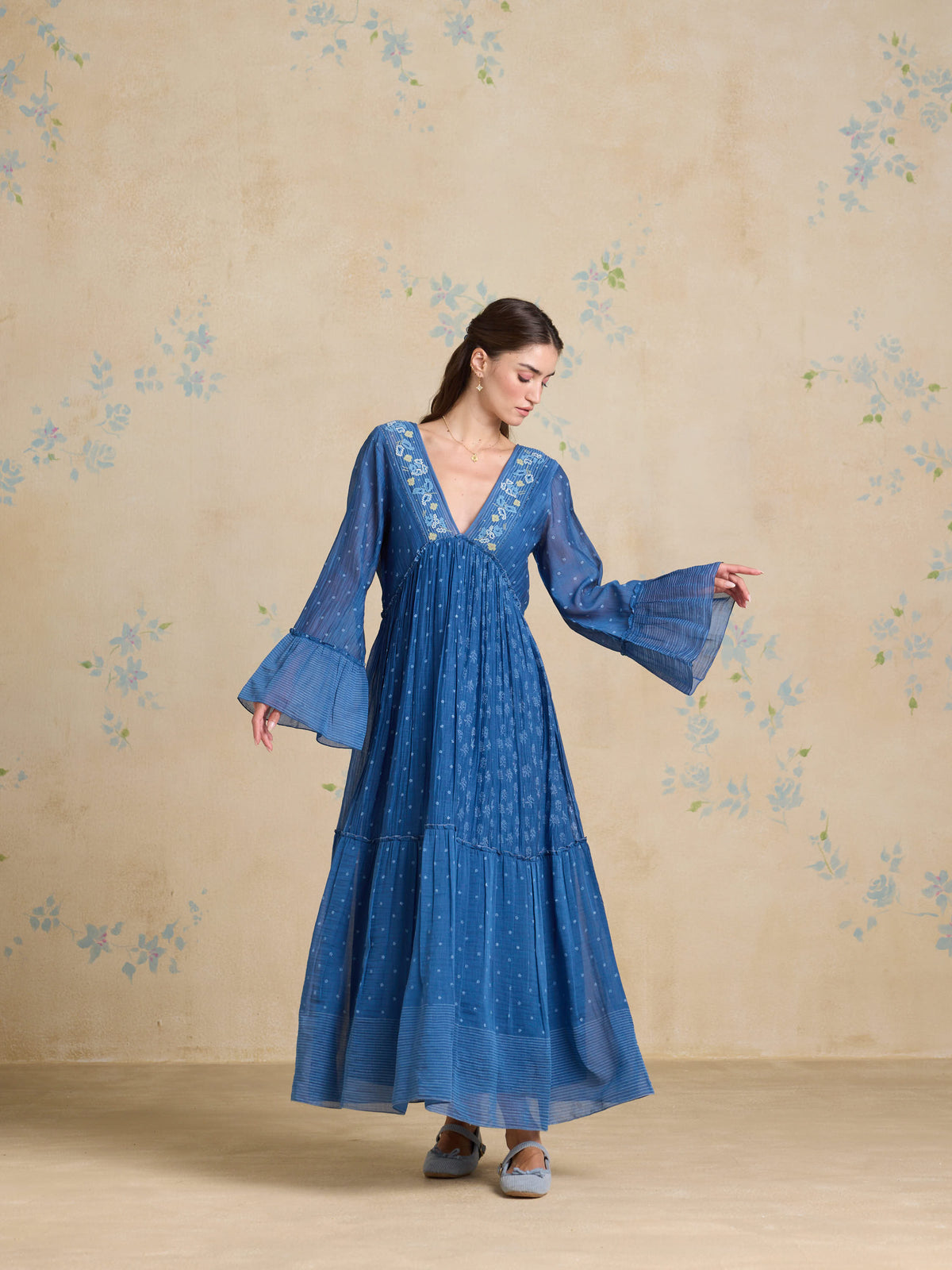 Sky Within Maxi Dress