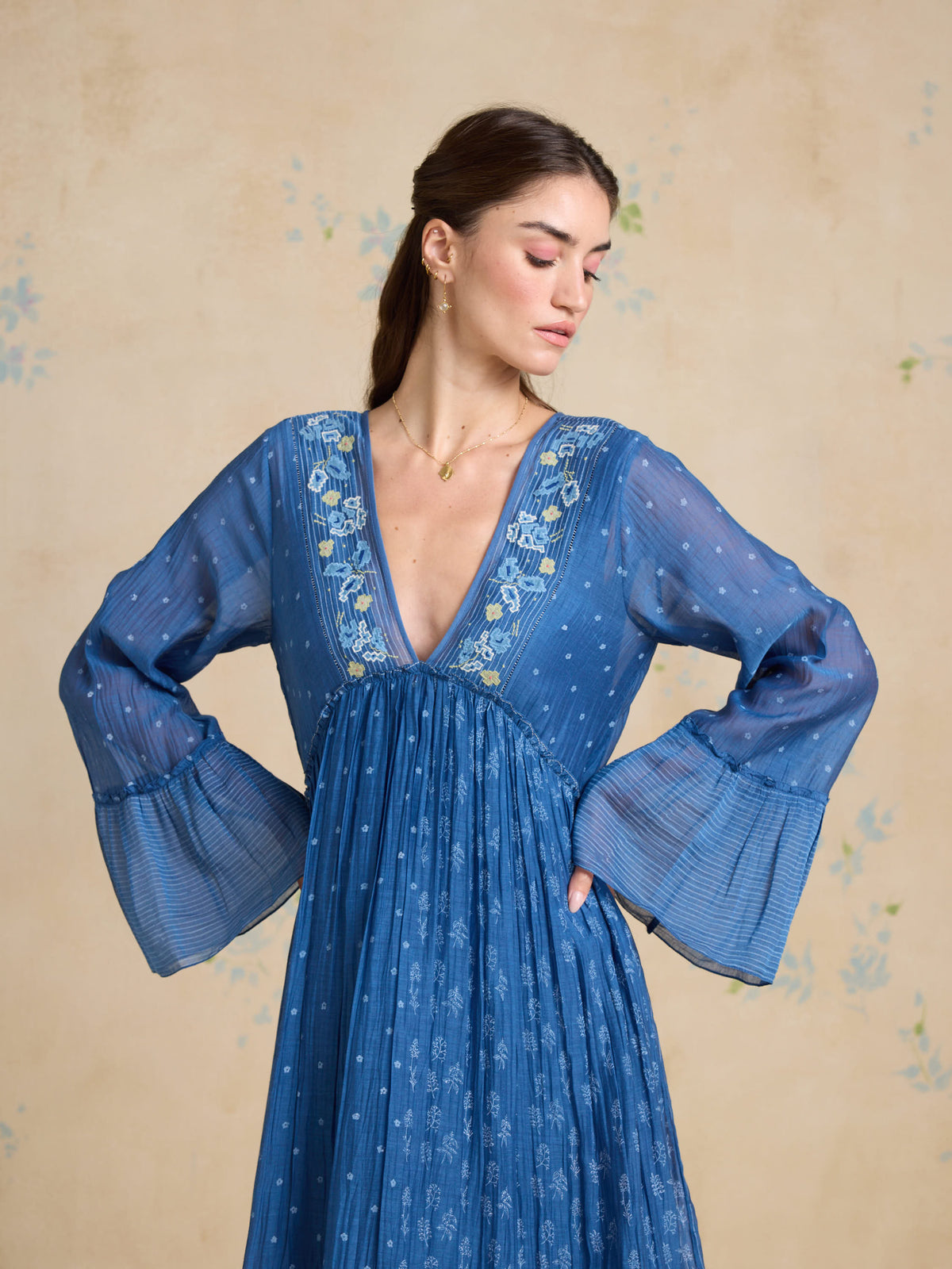 Sky Within Maxi Dress