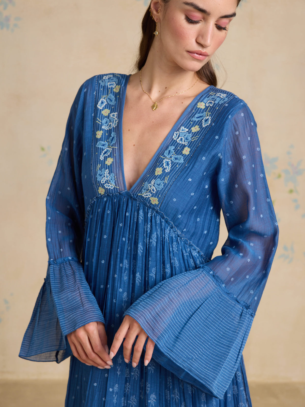 Sky Within Maxi Dress