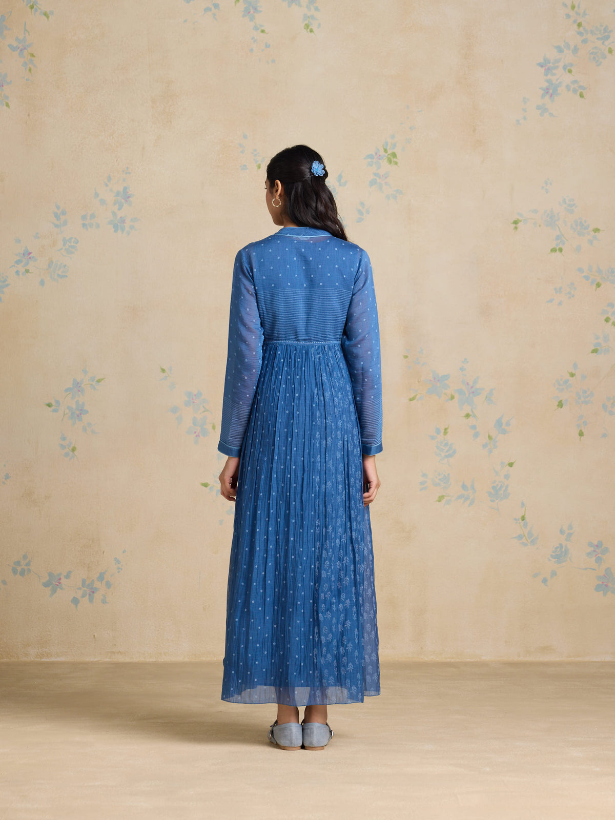 Blue Hour Wrap Dress