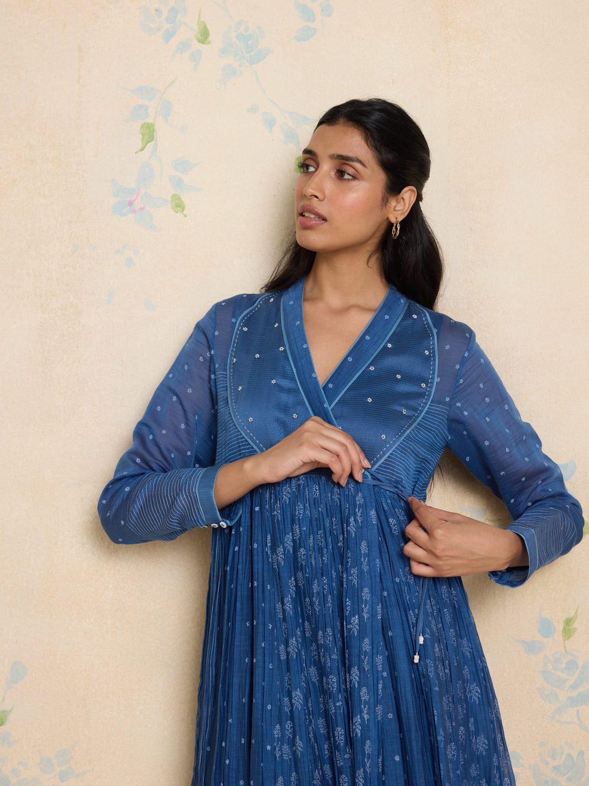 Blue Hour Wrap Dress