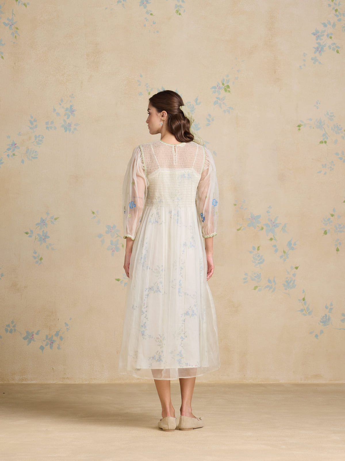 Drifting Light Smock Dress