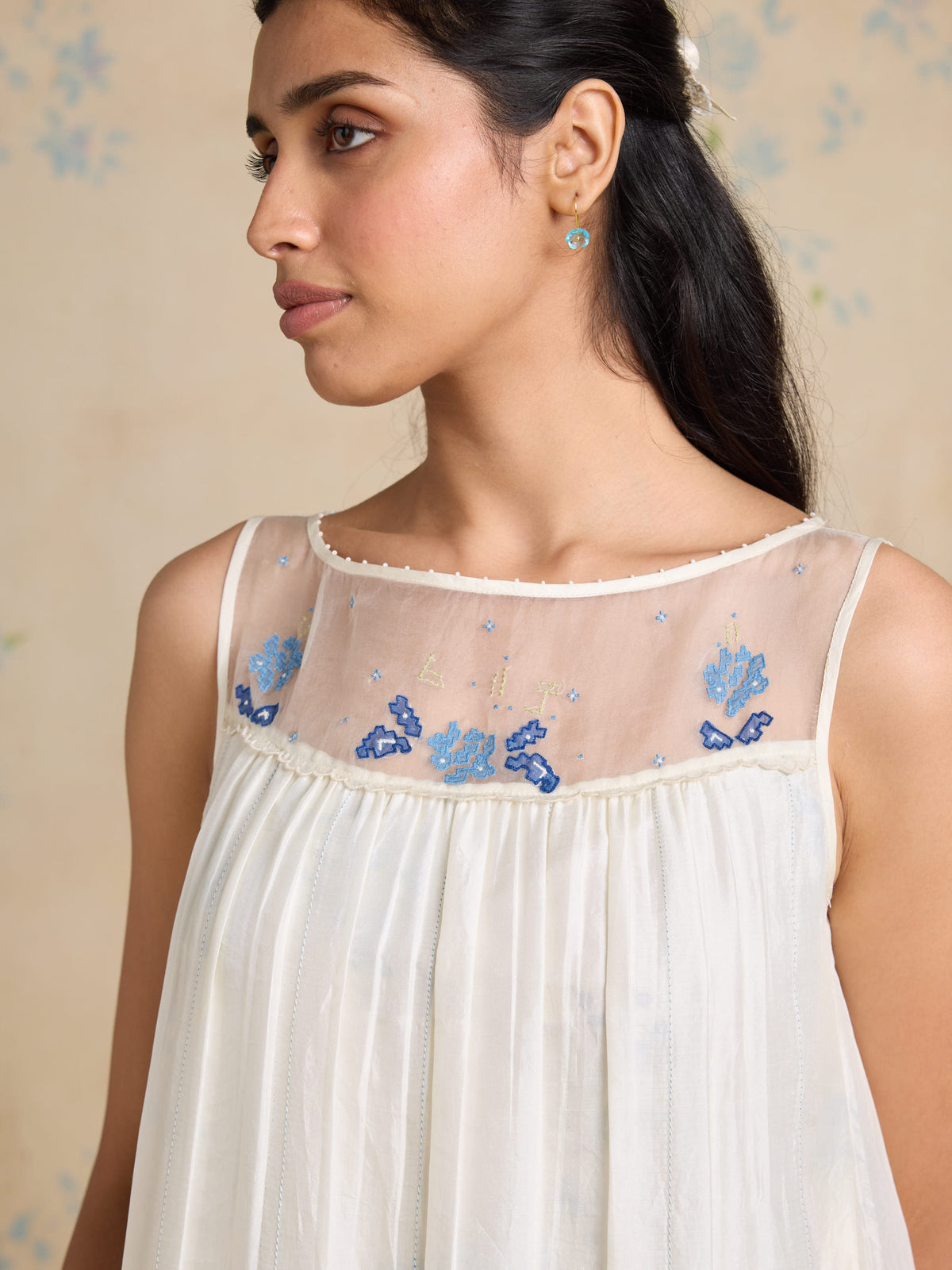 Eira Silk Midi Dress