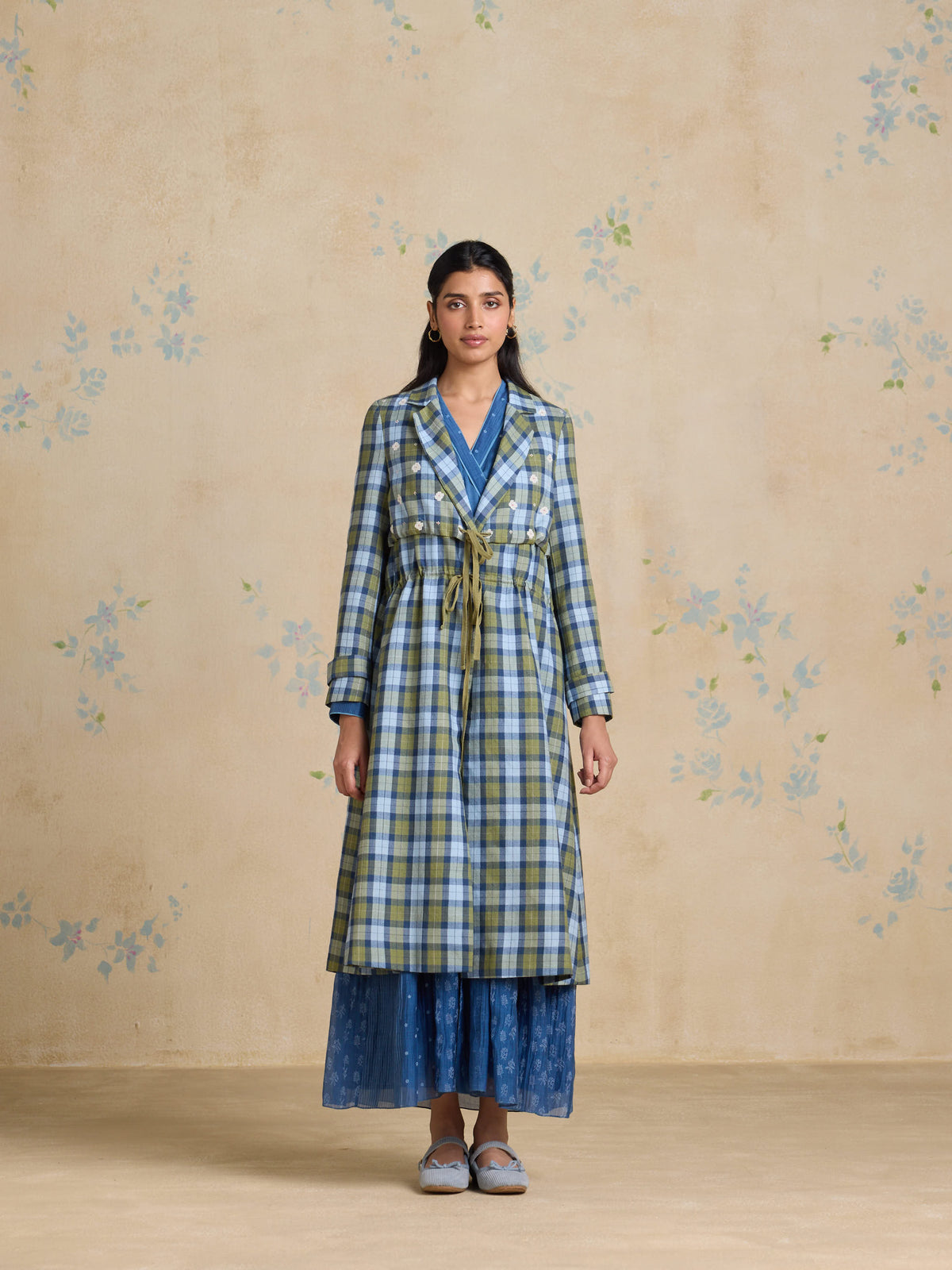 The Atelier Merino Trench Coat