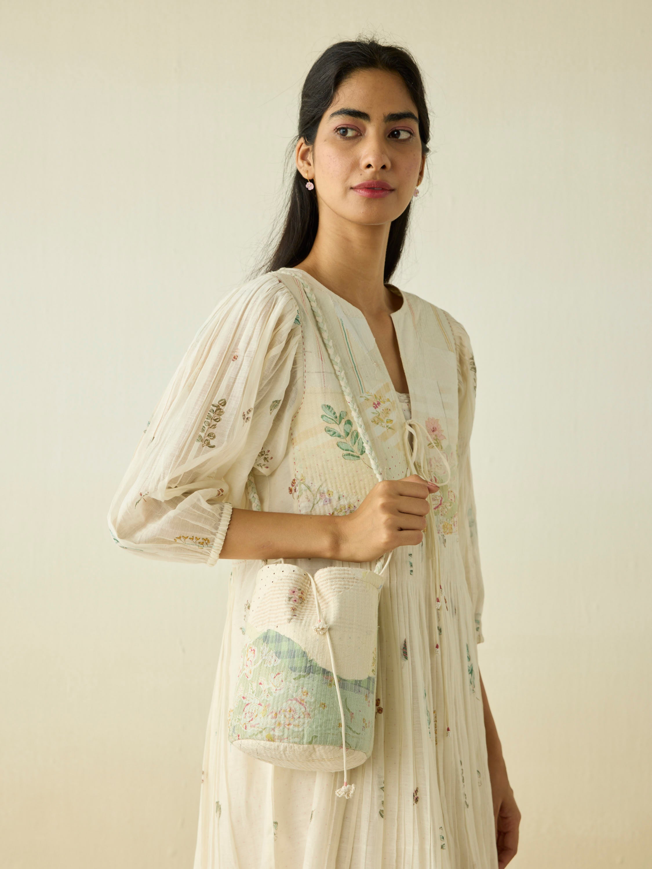 Patch Bloom Bucket Bag