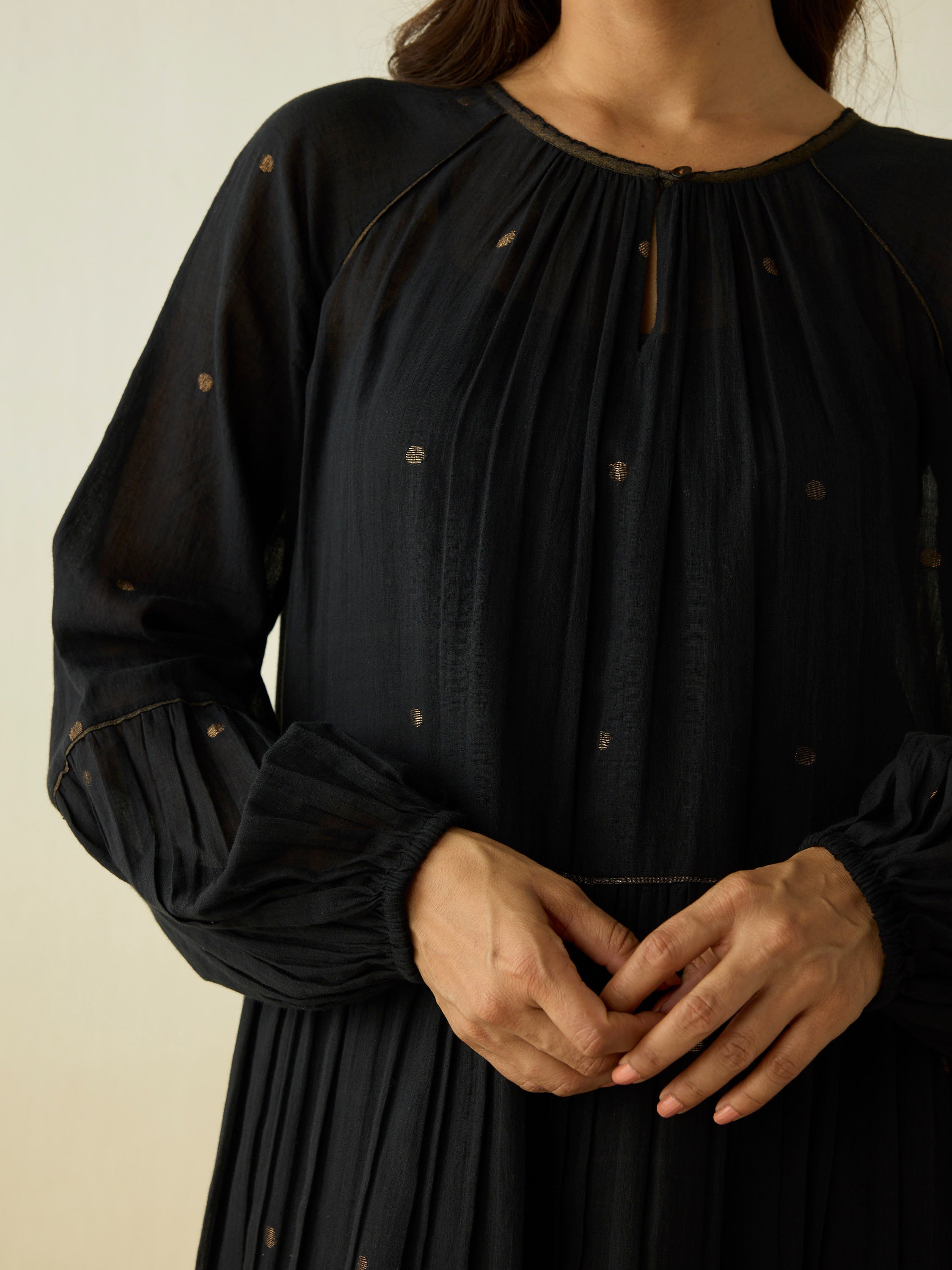Midnight Echo Maxi Dress