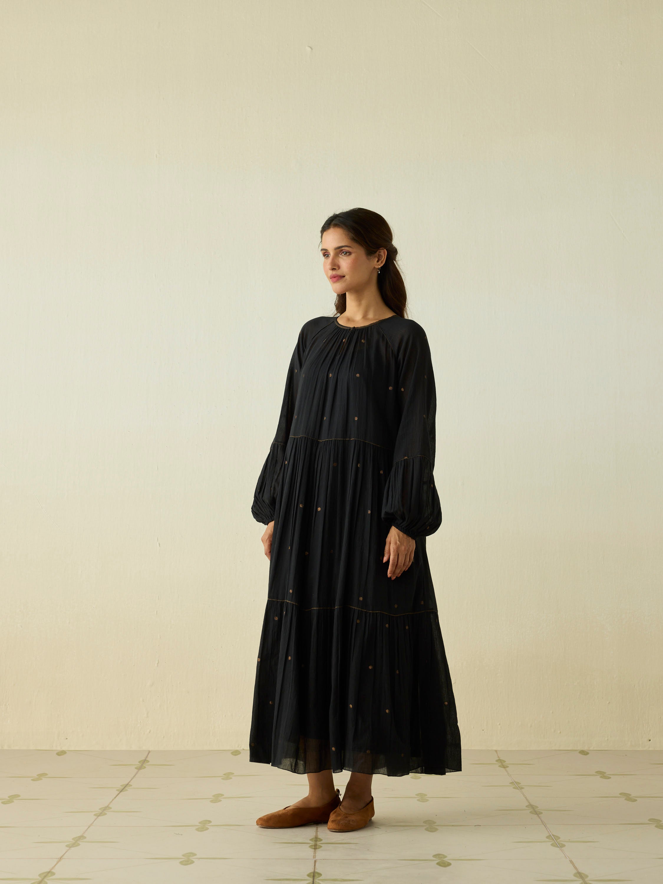 Midnight Echo Maxi Dress