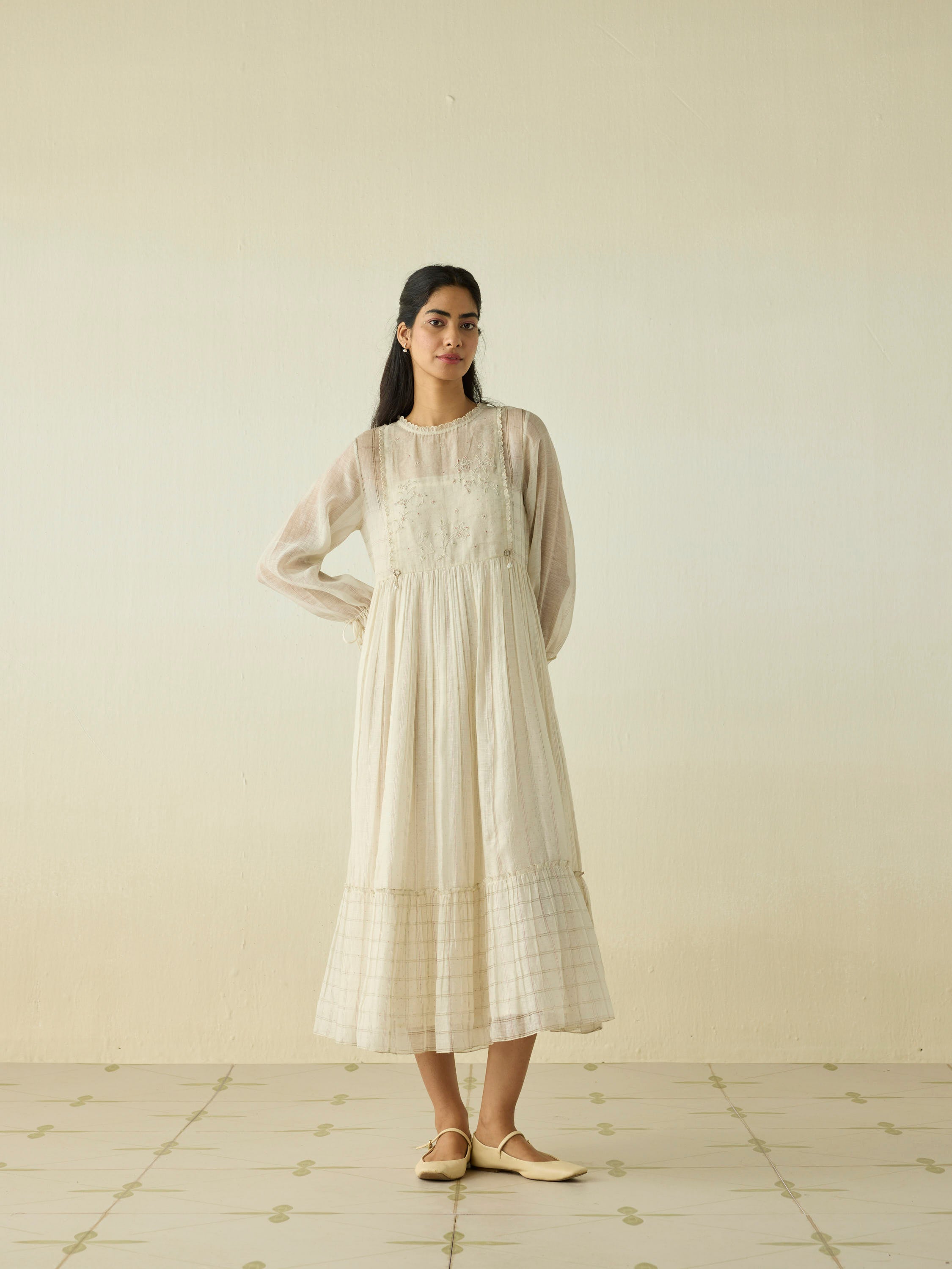 Silverdew Midi Dress