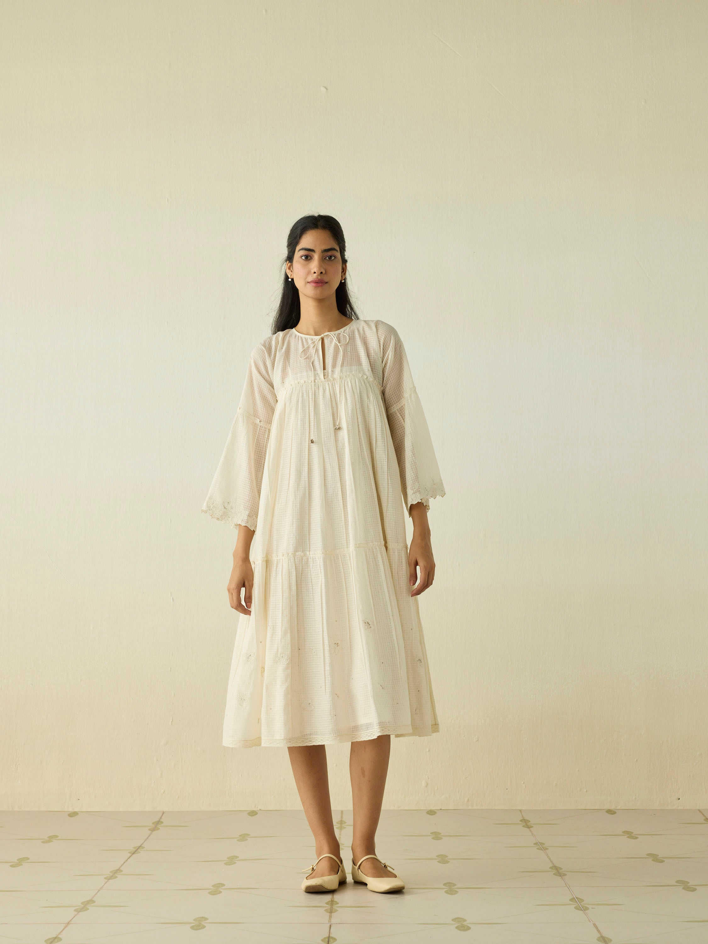 Pearlshine Midi Dress