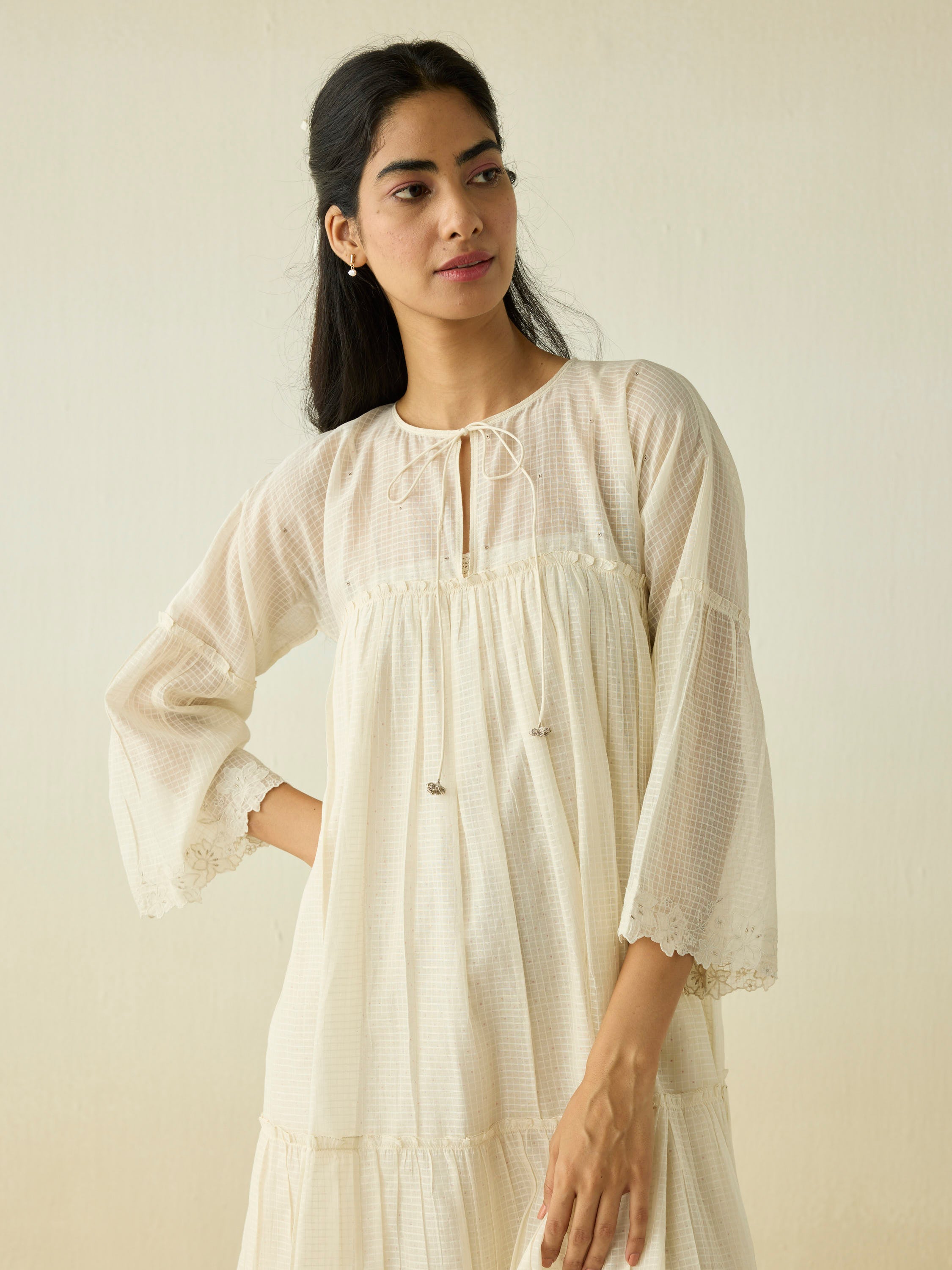 Pearlshine Midi Dress