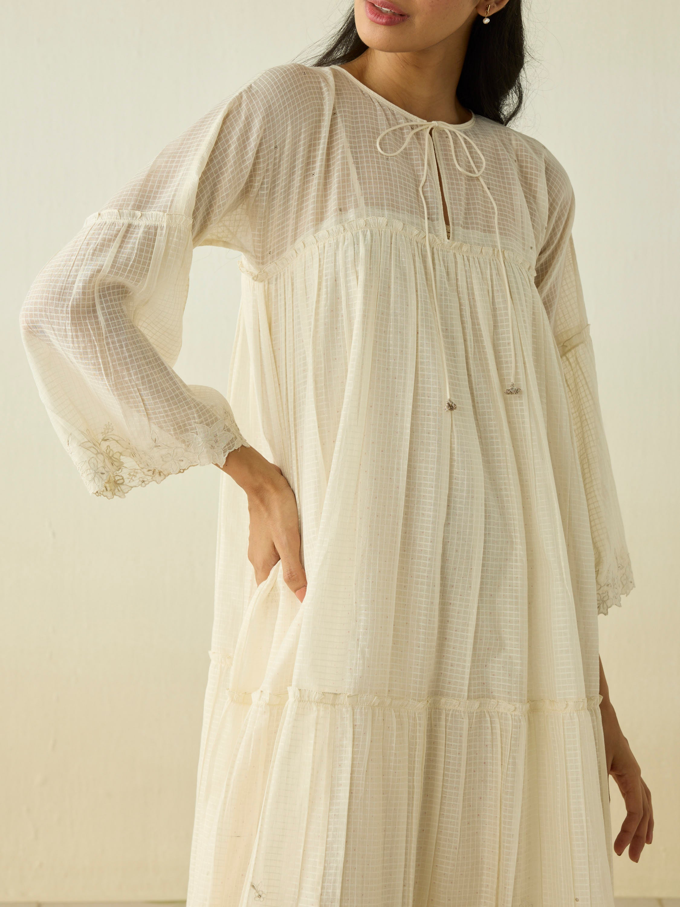 Pearlshine Midi Dress