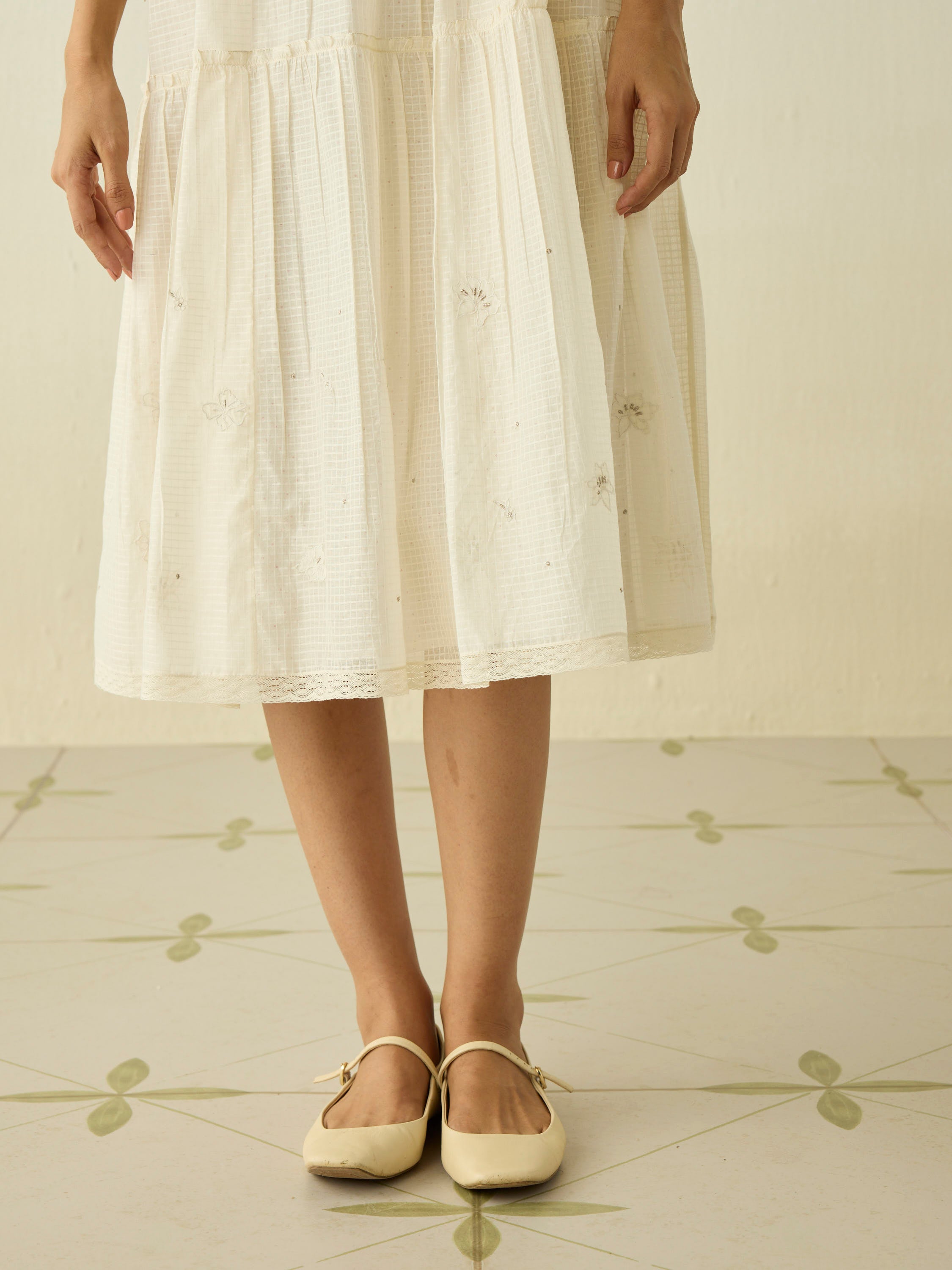 Pearlshine Midi Dress