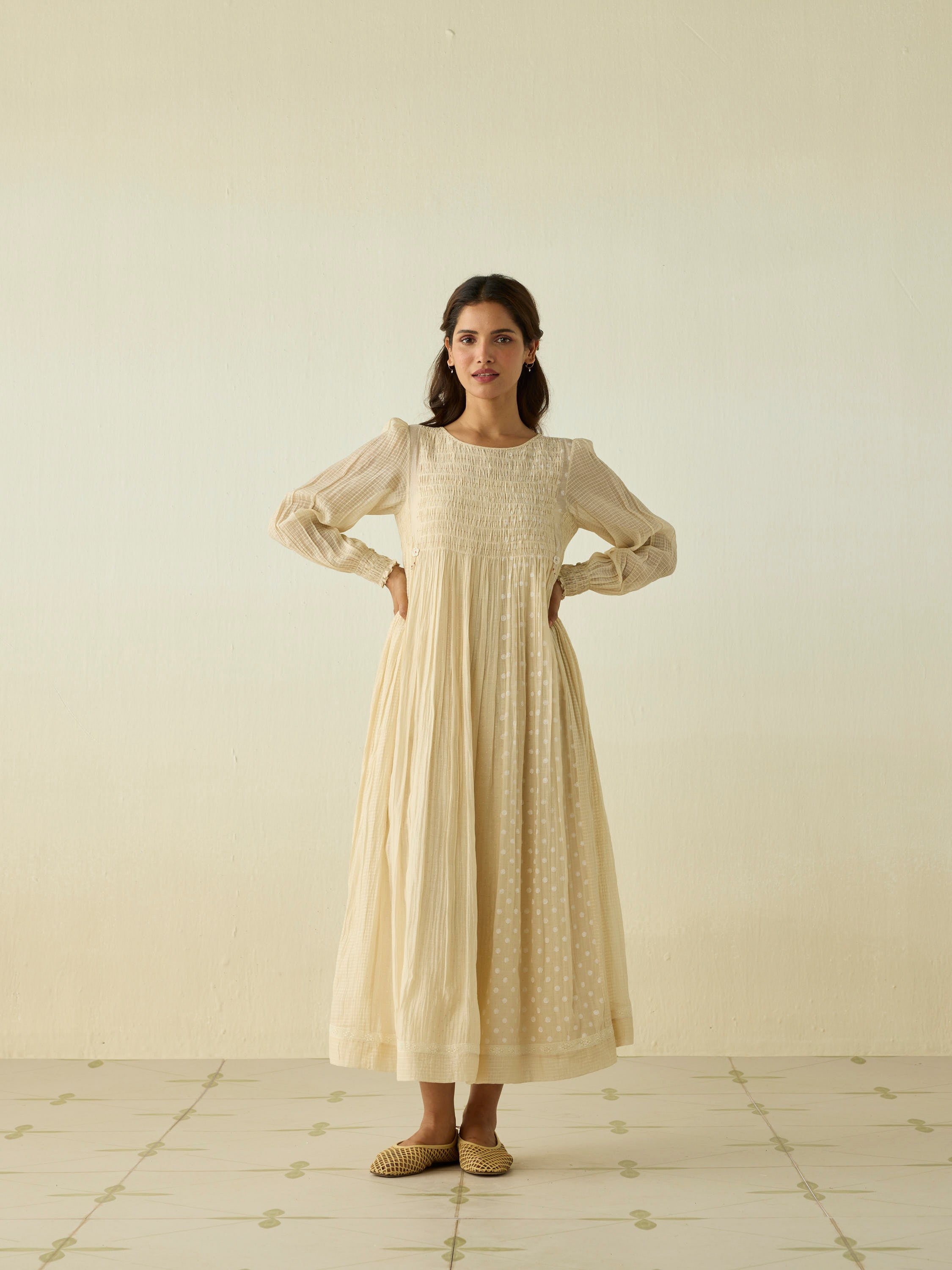 Afterglow Smocked Maxi Dress
